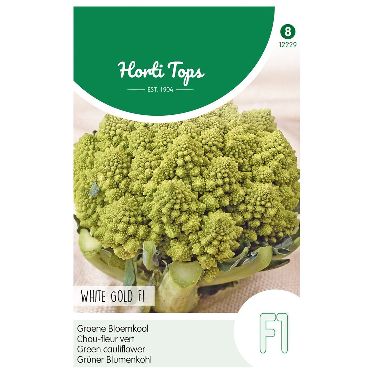 Groene Bloemkool White Gold F1 Groene Bloemkool White Gold F1
