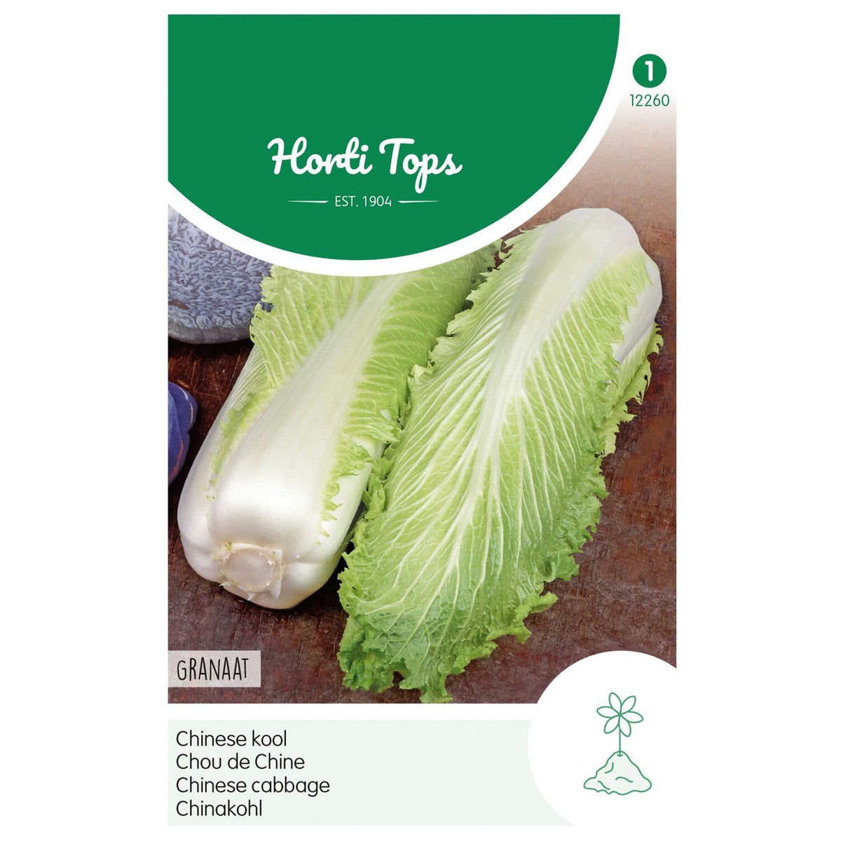 Chinese kool granaat zelfsluitend Chinese kool granaat zelfsluitend