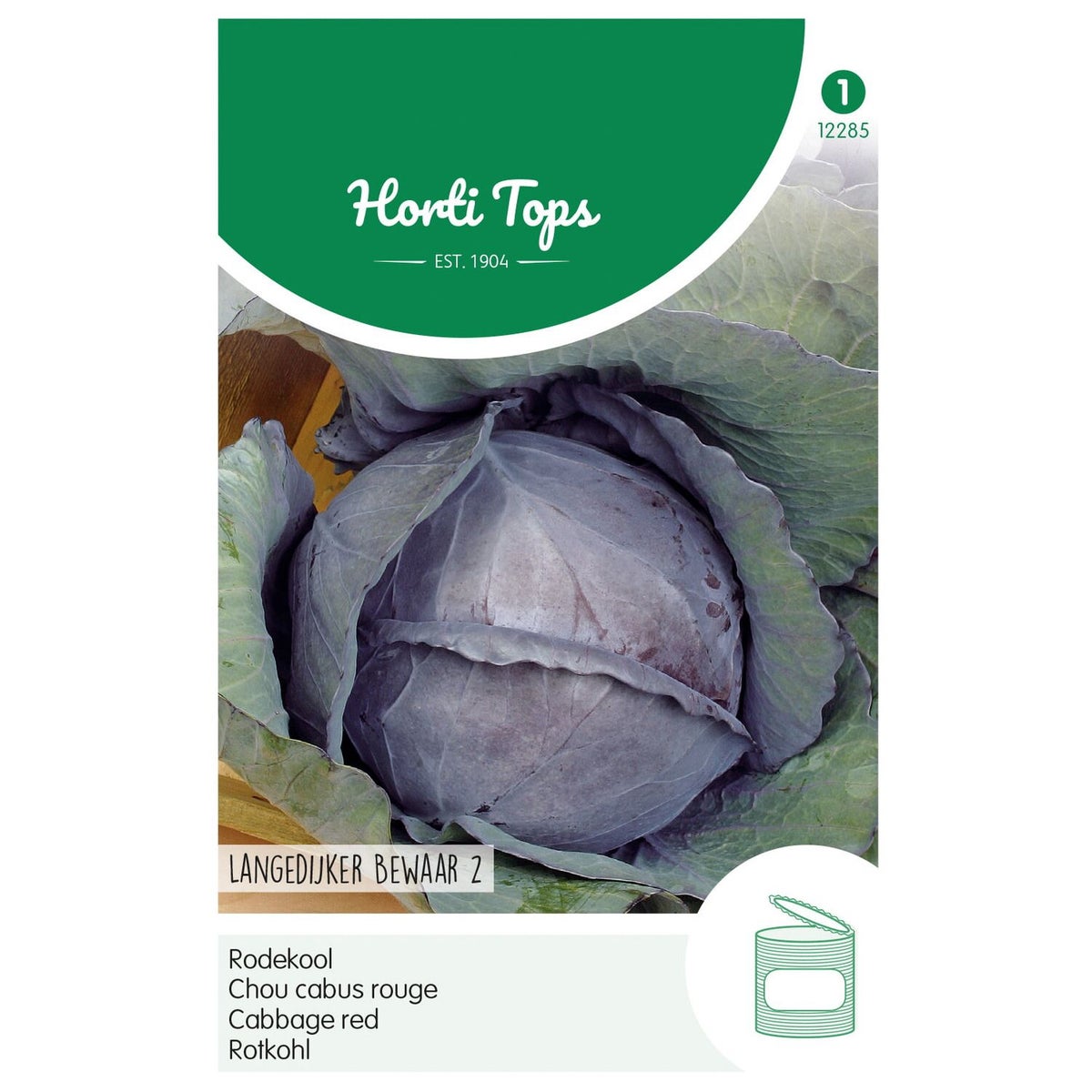 Rodekool langedijker bewaar 2 zaad Rodekool langedijker bewaar 2 zaad
