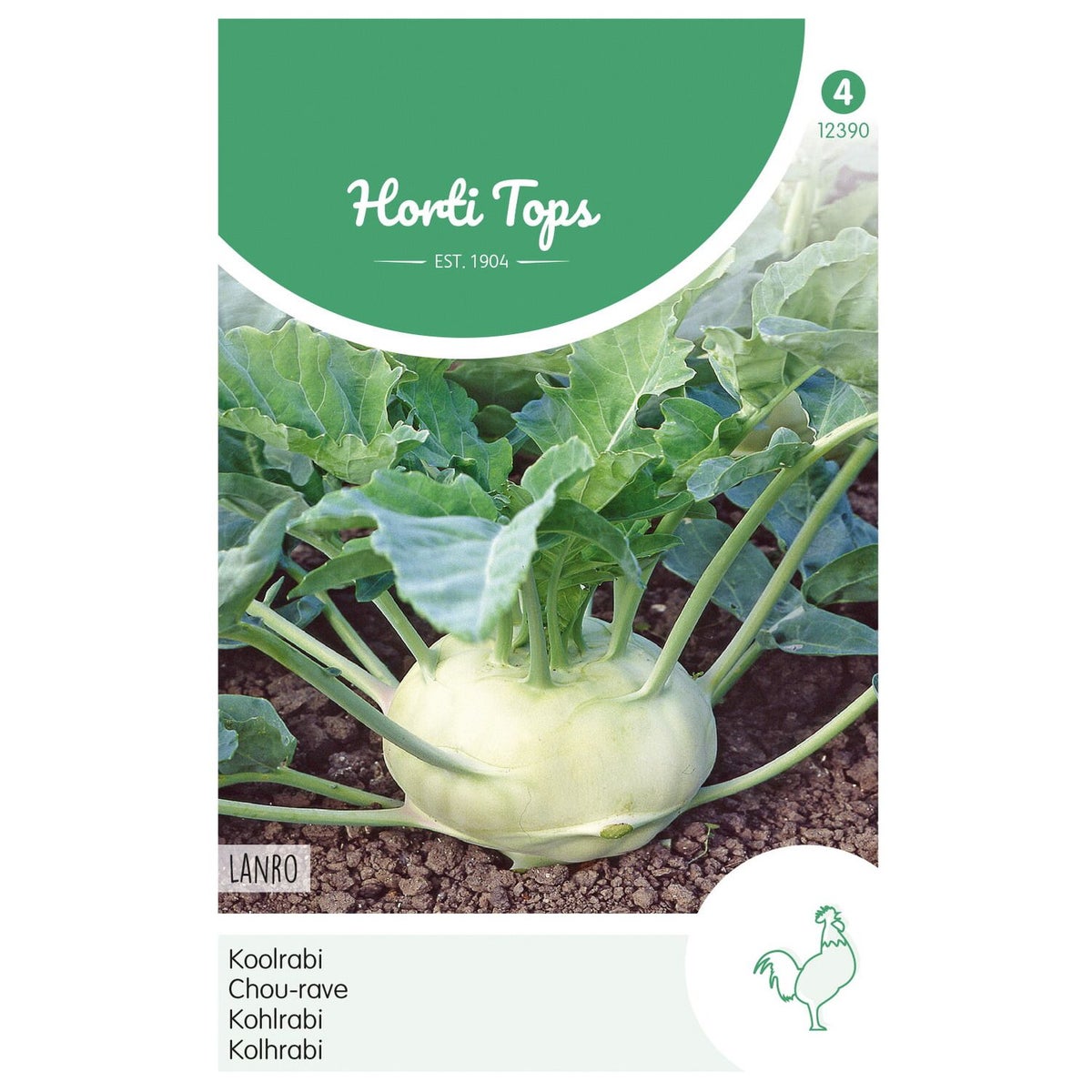 Koolrabi Lanro zaad Koolrabi Lanro zaad