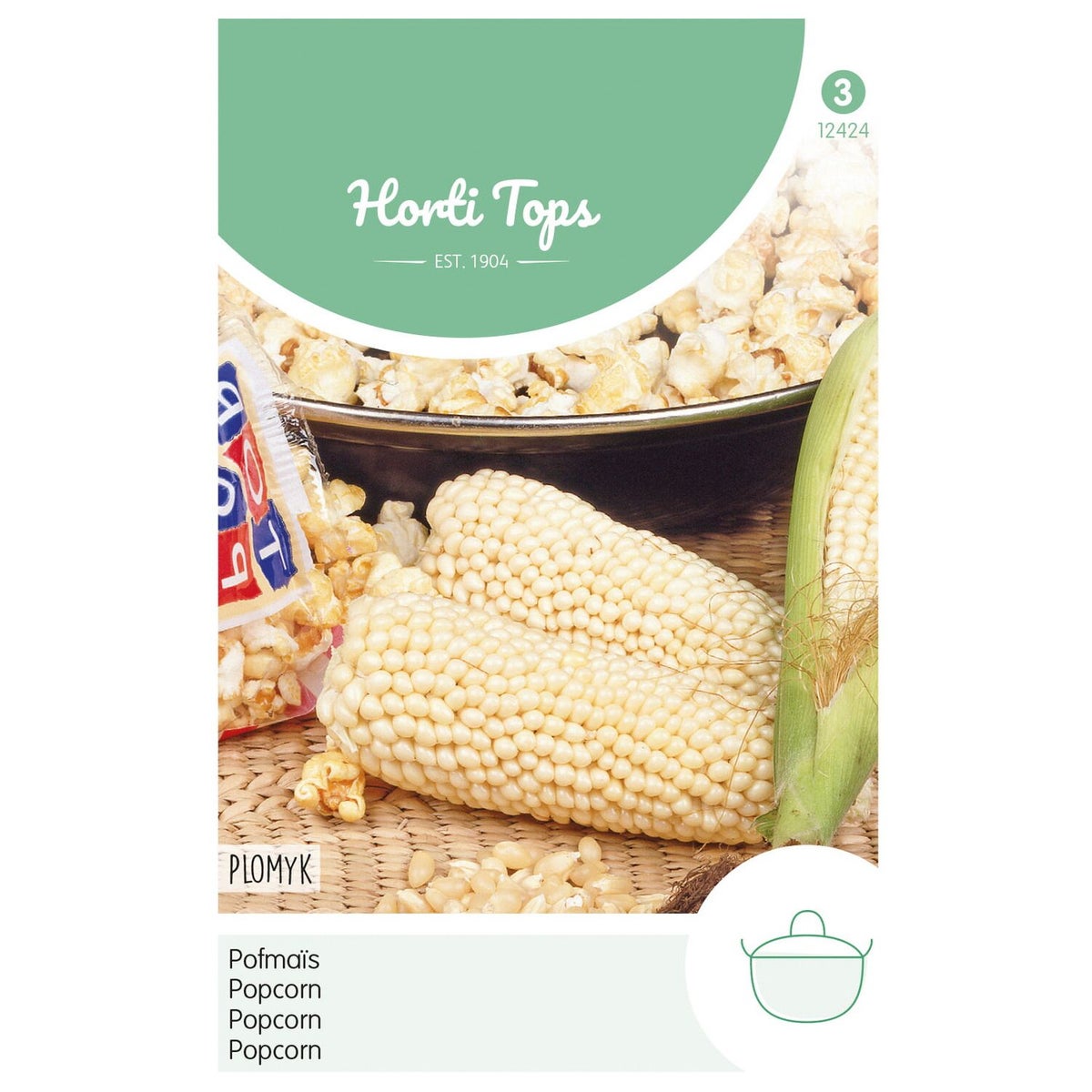 Pofmais Plomyk popcorn zaad Pofmais Plomyk popcorn zaad