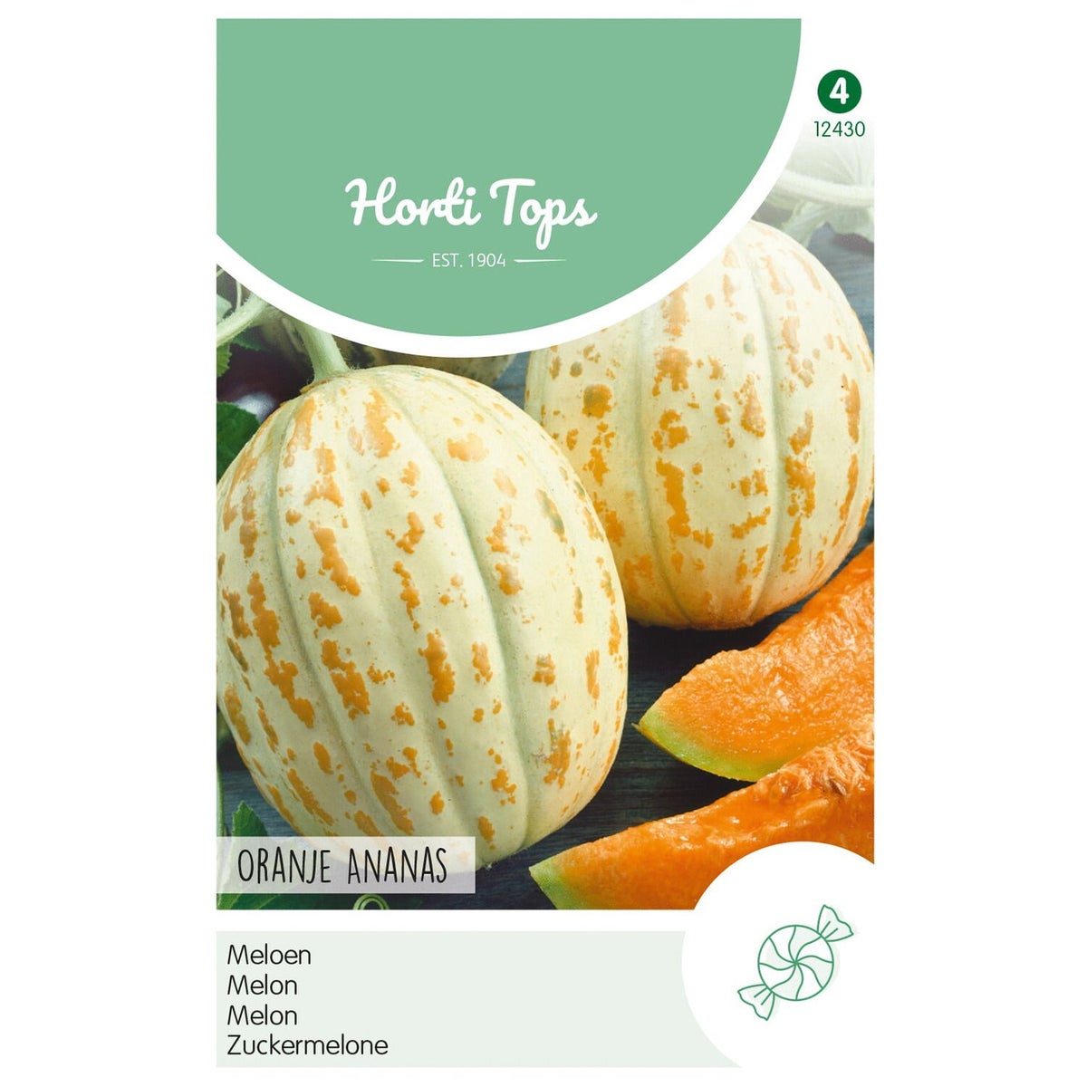 Meloen oranje ananas zaad Meloen oranje ananas zaad