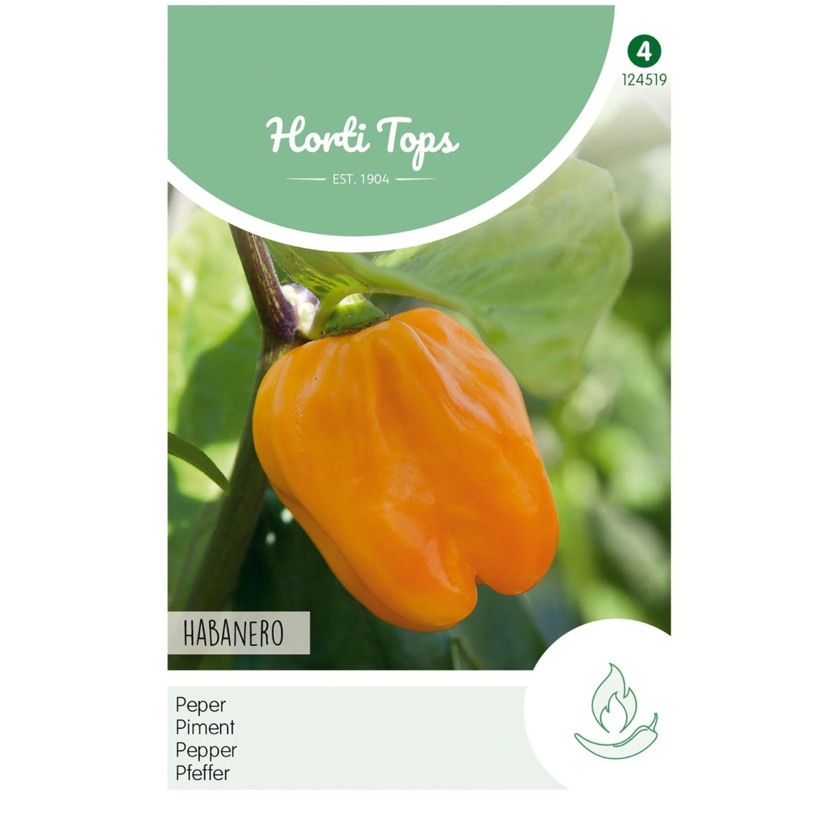 Peper Habanero oranje Peper Habanero oranje