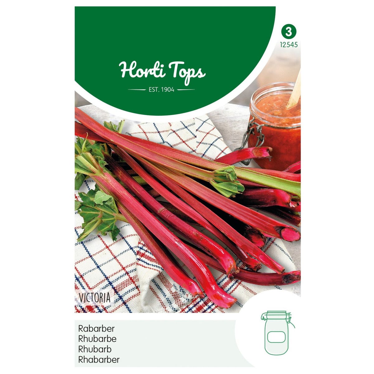 Rabarber Victoria zaad Rabarber Victoria zaad