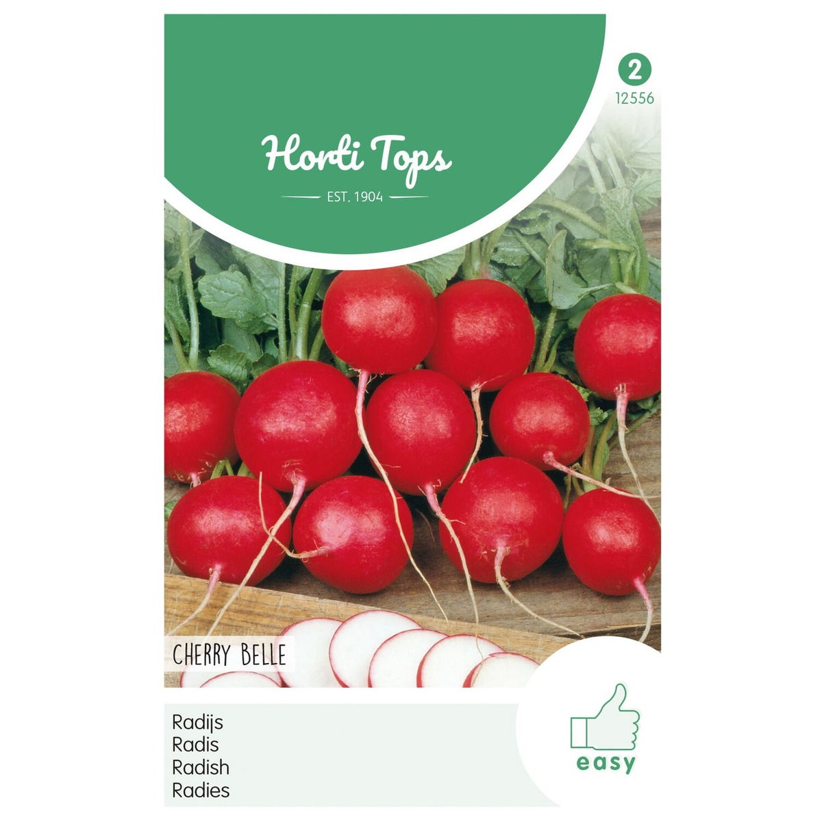 Radijs cherry belle zaad Radijs cherry belle zaad