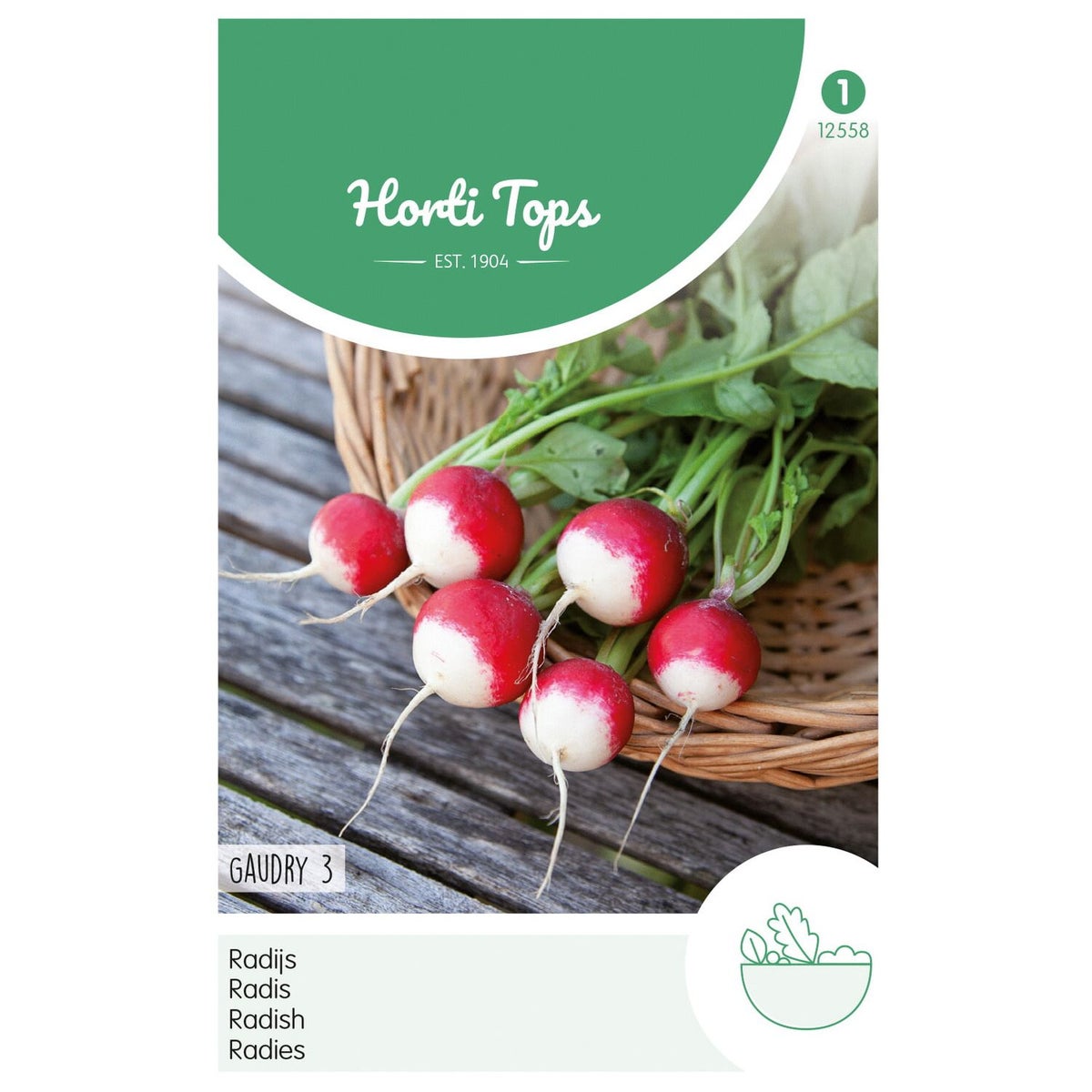 Radijs gaudry zaad Radijs gaudry zaad