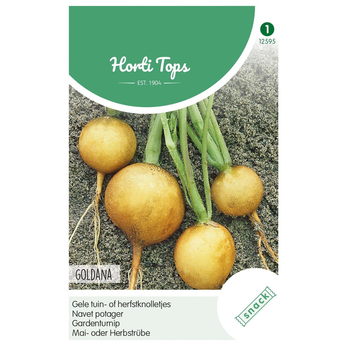 Gele tuin- of herfstknolletjes Goldana zaad Gele tuin- of herfstknolletjes Goldana zaad