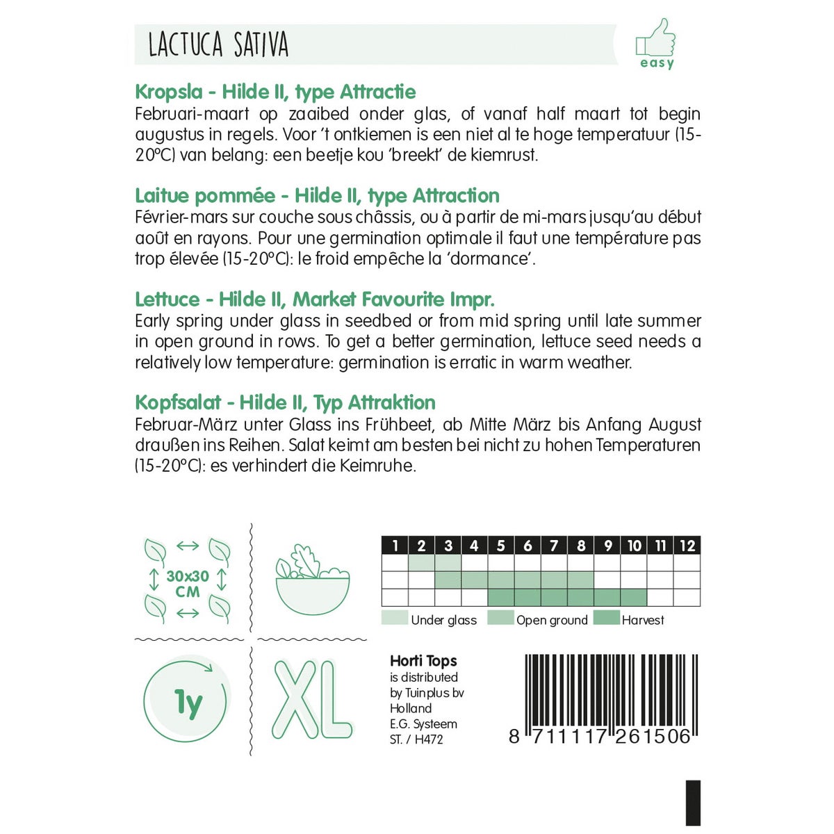 Kropsla Hilde II, type attractie Kropsla Hilde II, type attractie