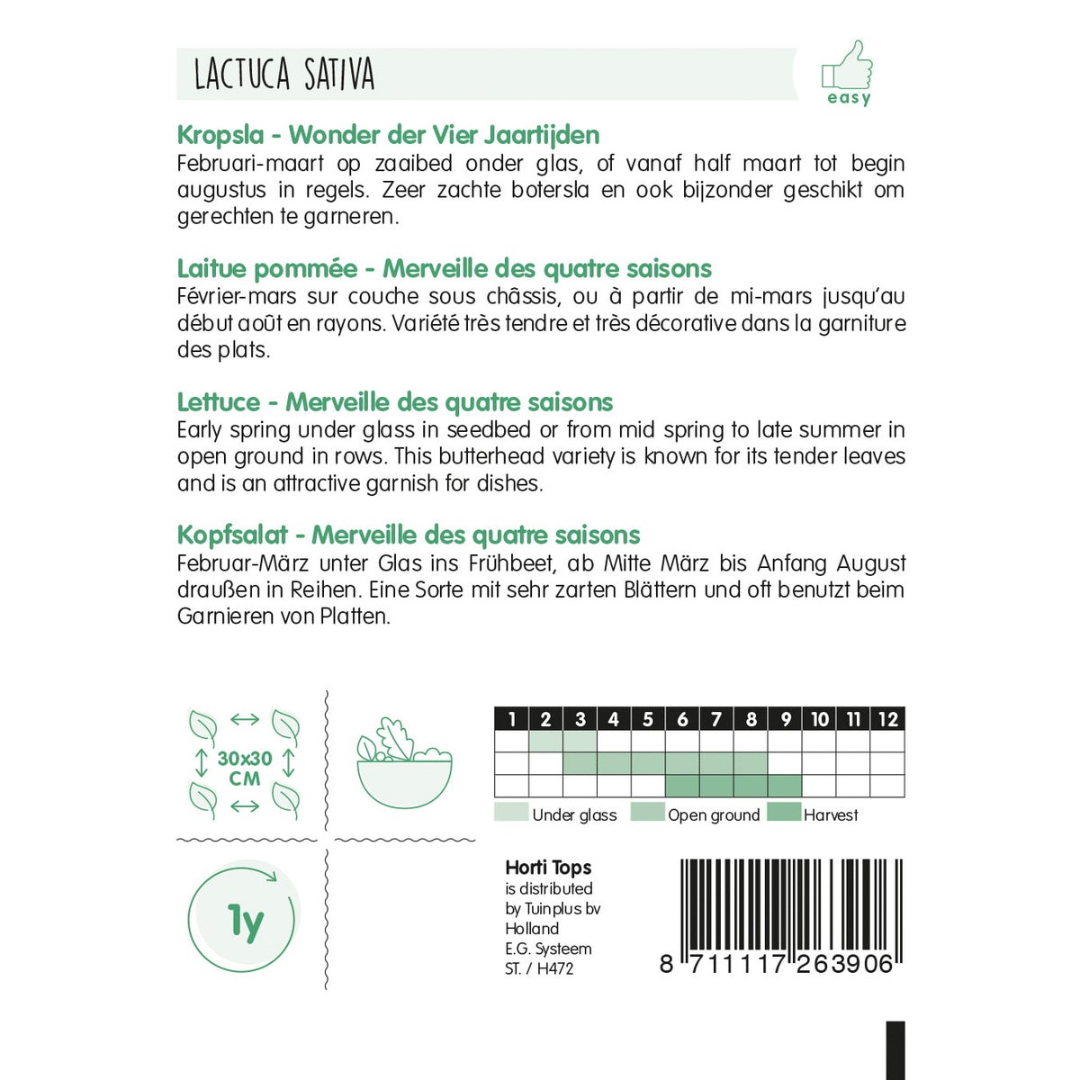 Kropsla Wonder van vier jaargetijden Kropsla Wonder van vier jaargetijden