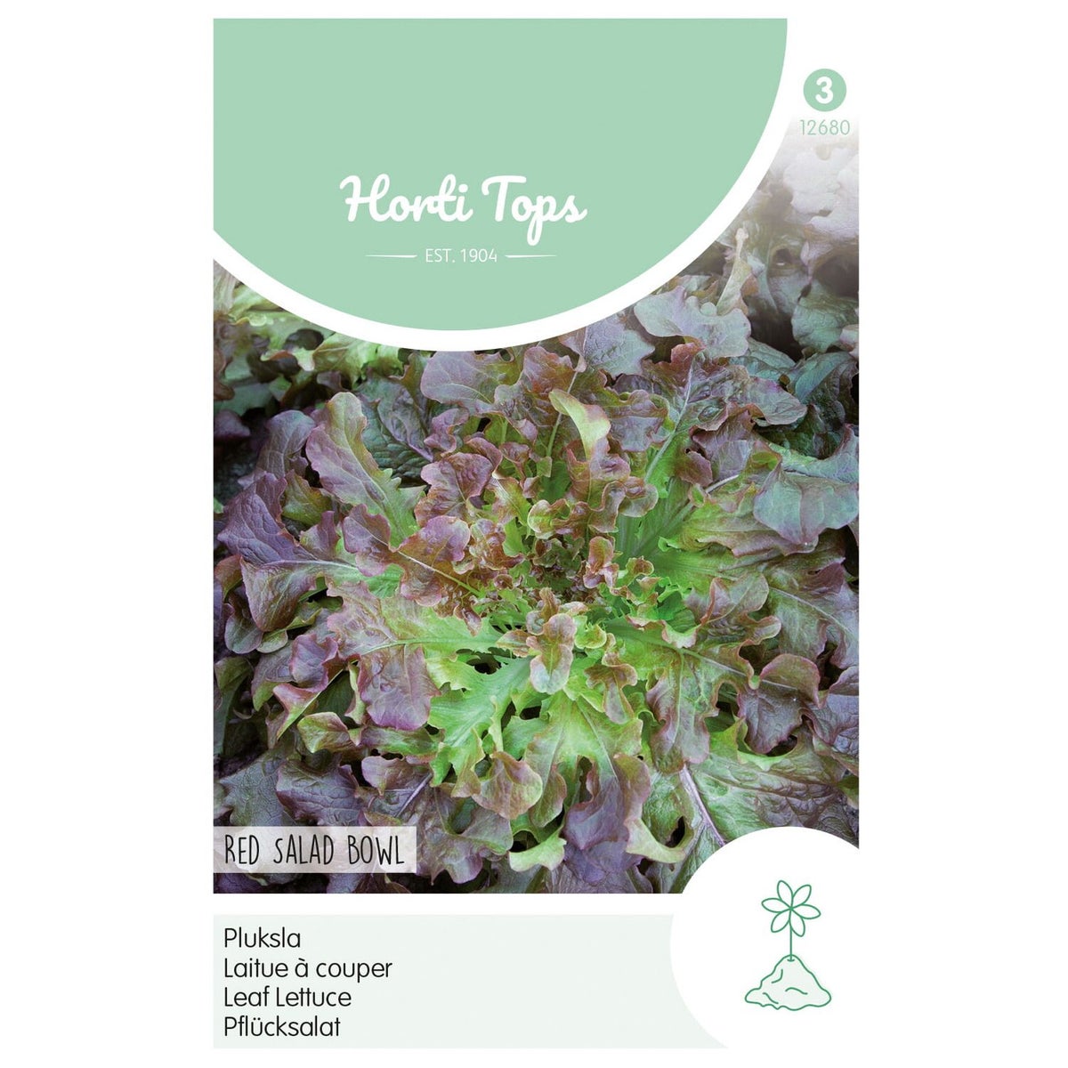 Pluksla Red Salad Bowl Pluksla Red Salad Bowl