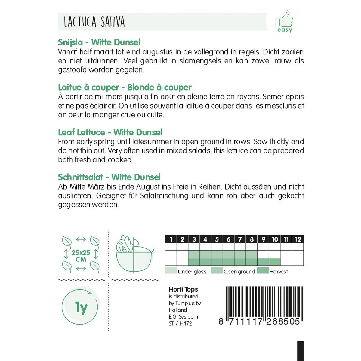 Snijsla Witte Dunsel Snijsla Witte Dunsel