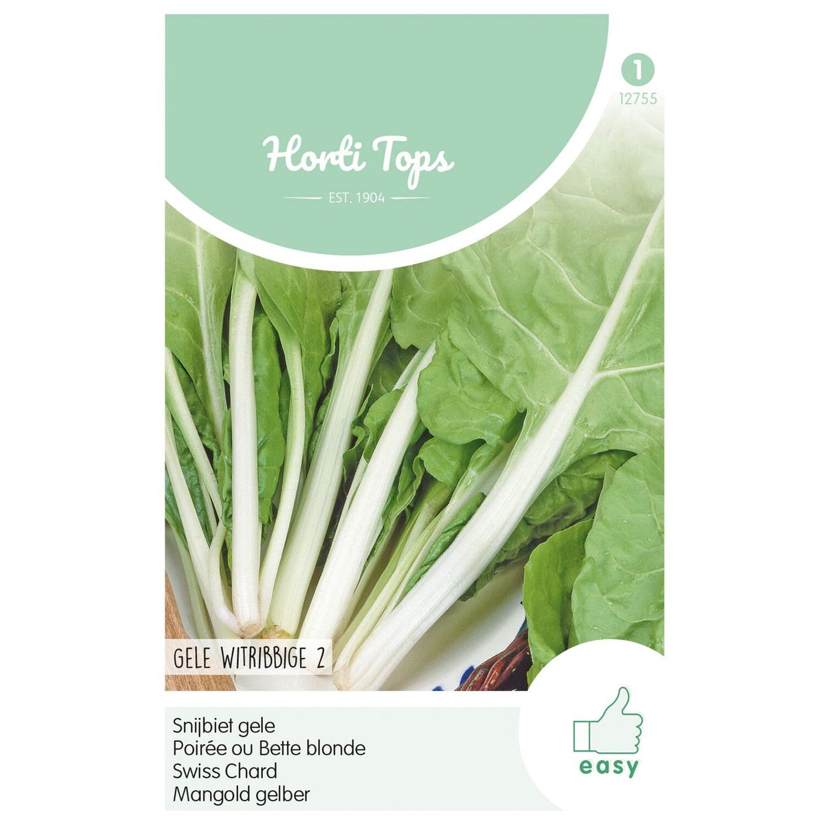 Snijbiet gele witribbige Snijbiet gele witribbige