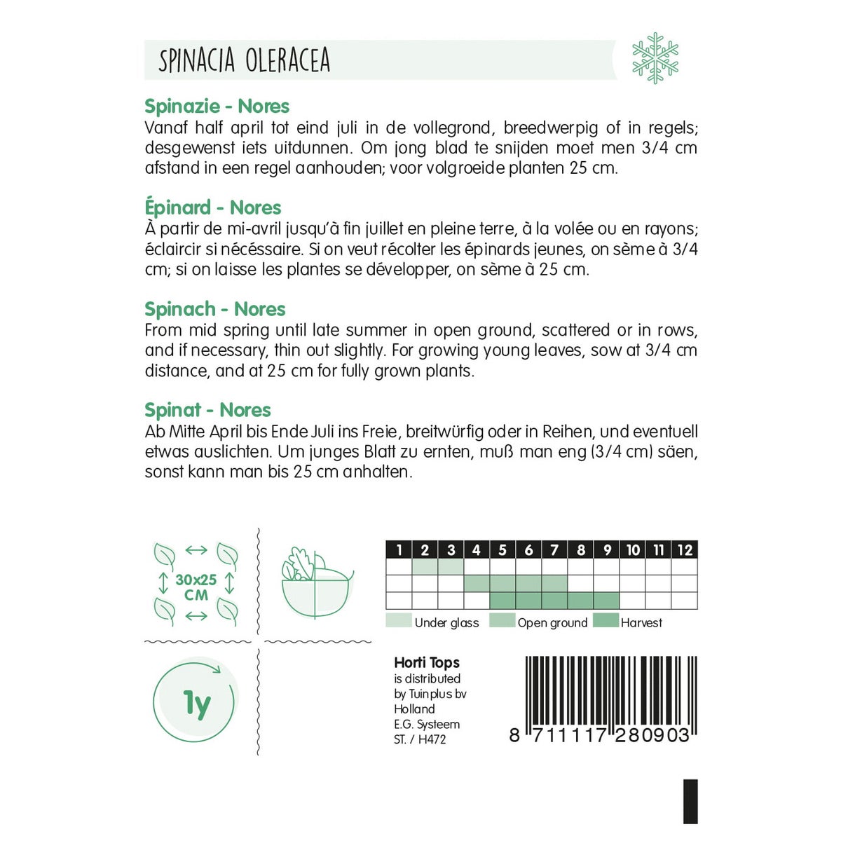 Spinazie Nores Spinazie Nores