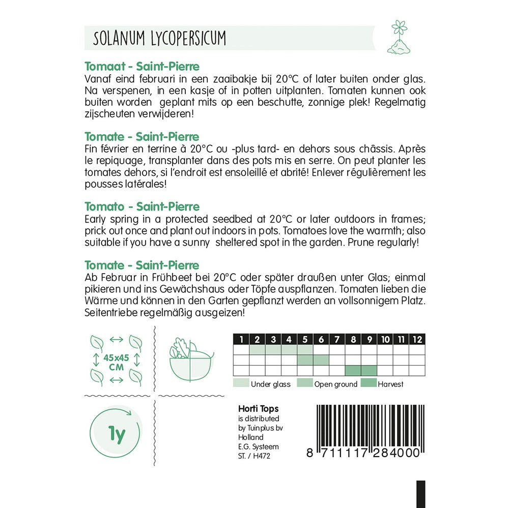 Tomaat St. Pierre Tomaat St. Pierre