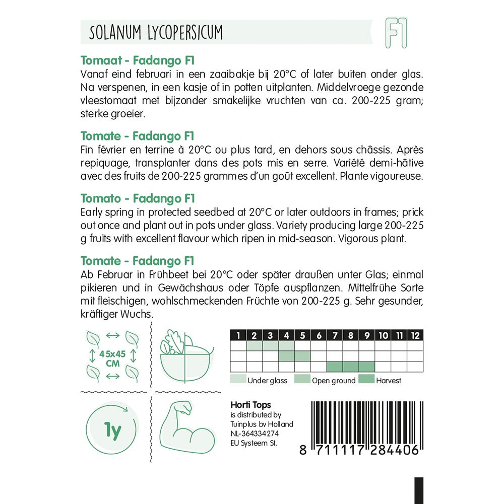 Tomaat Fandango F1 Tomaat Fandango F1