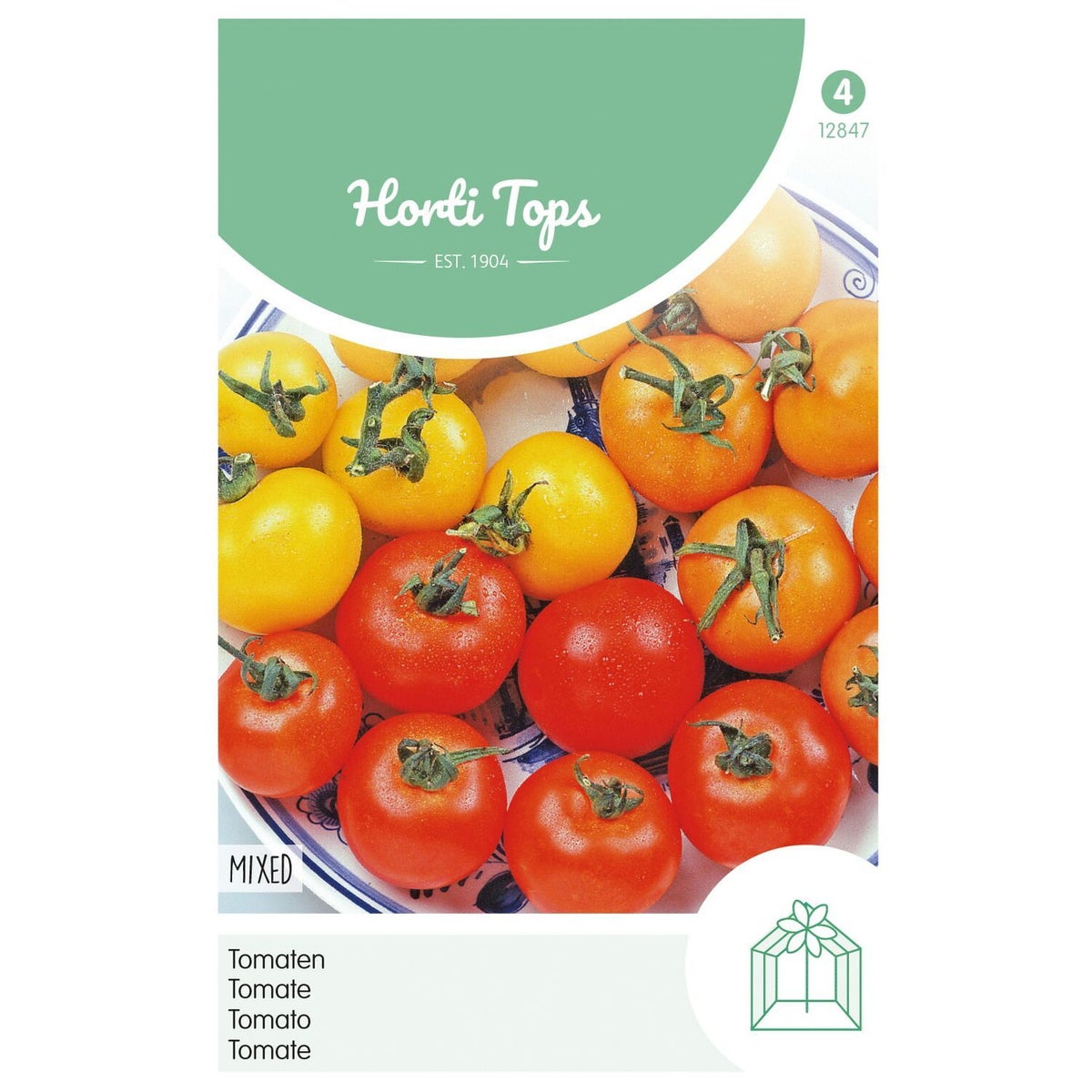 Tomaten Kleurenmengsel Tomaten Kleurenmengsel