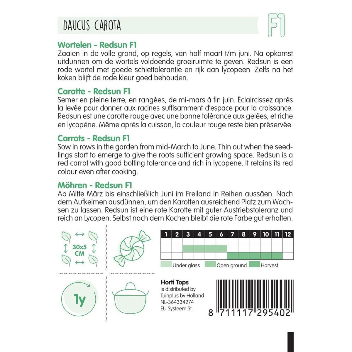 Wortelen Redsun F1 Wortelen Redsun F1