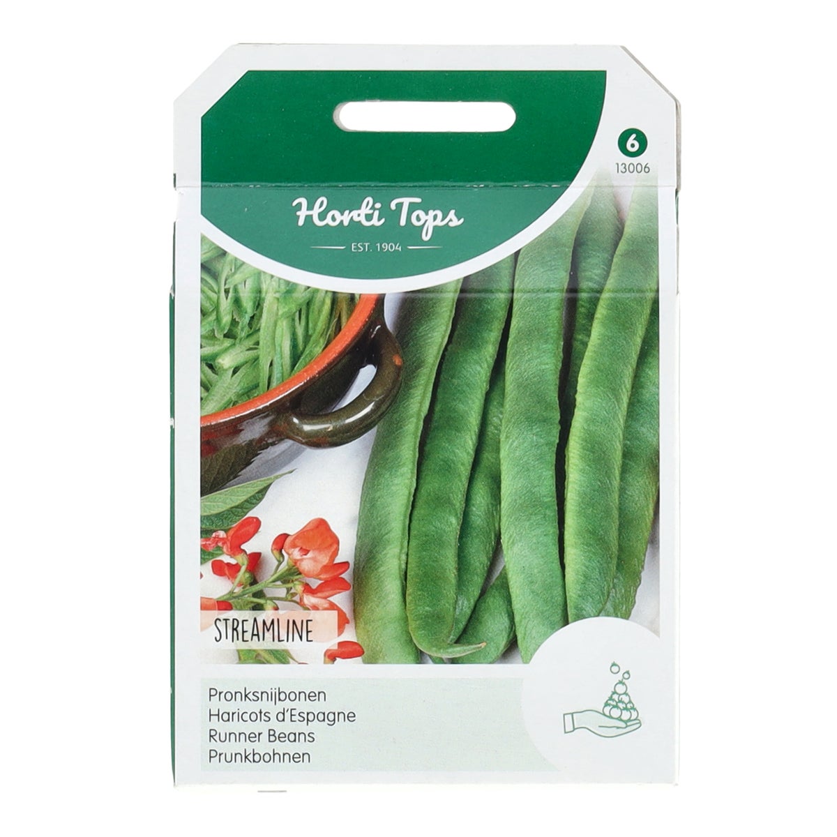 Pronksnijbonen Streamline roodbloeiers Pronksnijbonen Streamline roodbloeiers