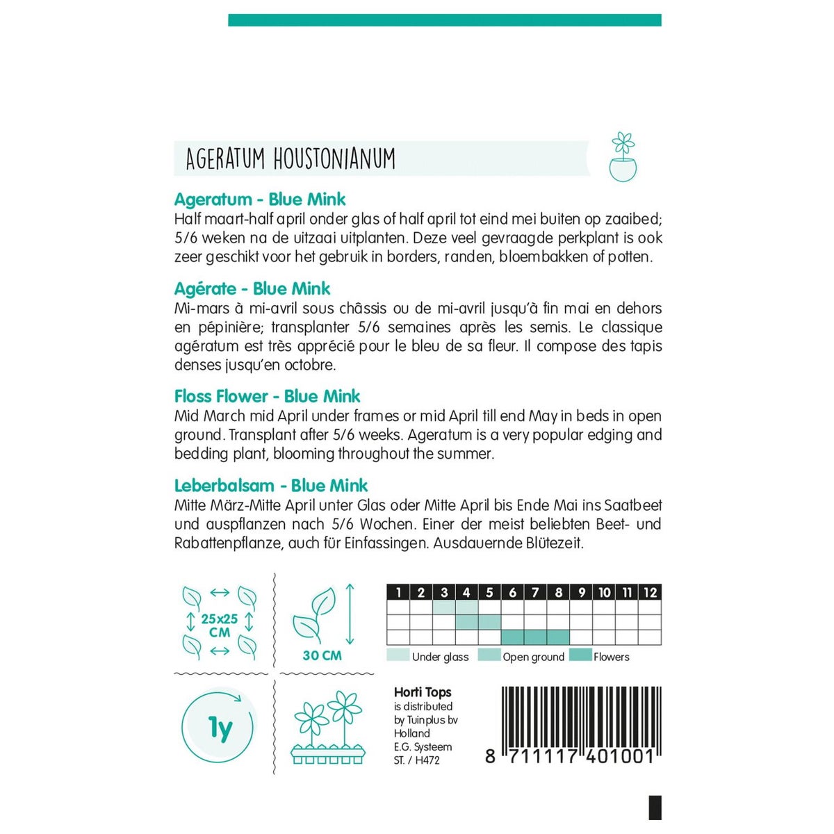 Leverbalsem Blue Mink Leverbalsem Blue Mink