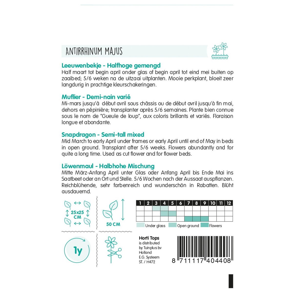 Leeuwenbekje Halfhoog Mix Leeuwenbekje Halfhoog Mix