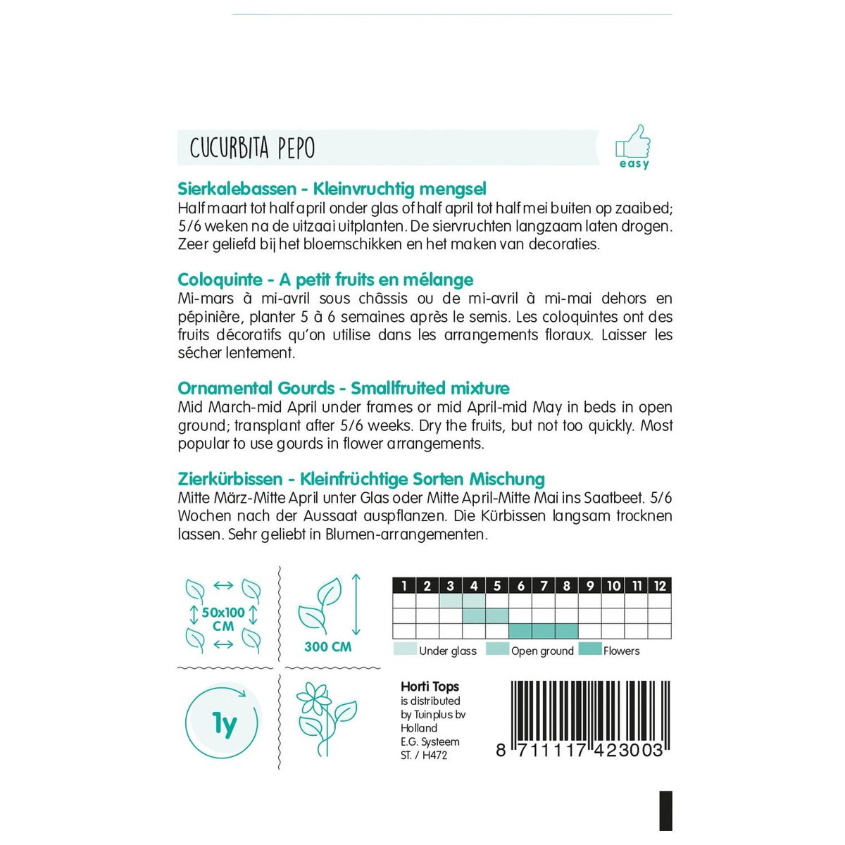 Sierkalebas Kleinvruchtig Mix Sierkalebas Kleinvruchtig Mix