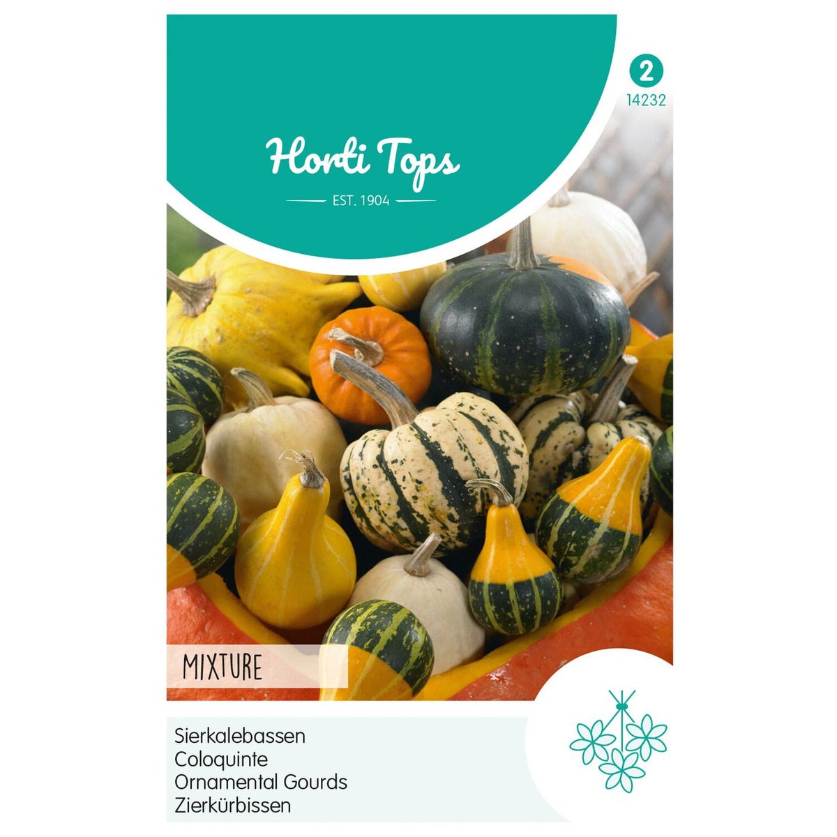 Sierkalebas Mix groot en klein Sierkalebas Mix groot en klein