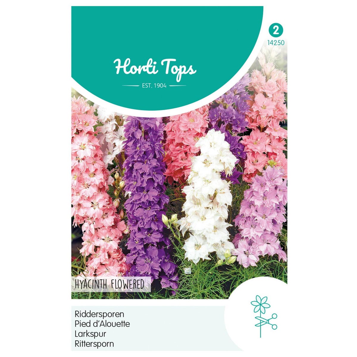 Ridderspoor Hyacinthbloemig Mix Ridderspoor Hyacinthbloemig Mix