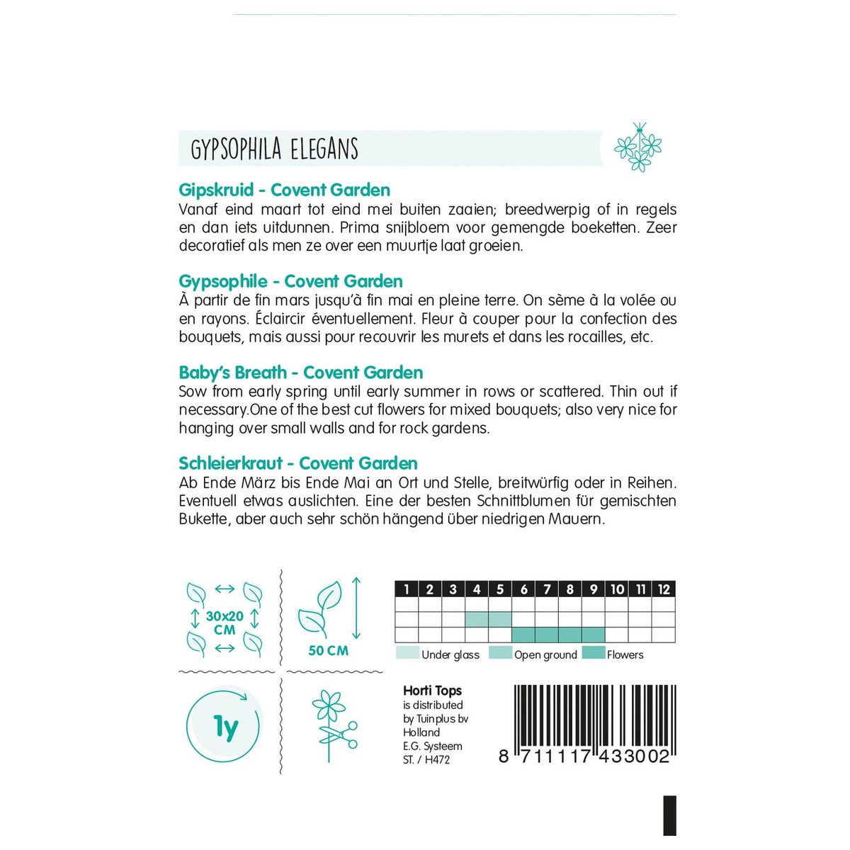 Gipskruid Covent Garden Gipskruid Covent Garden