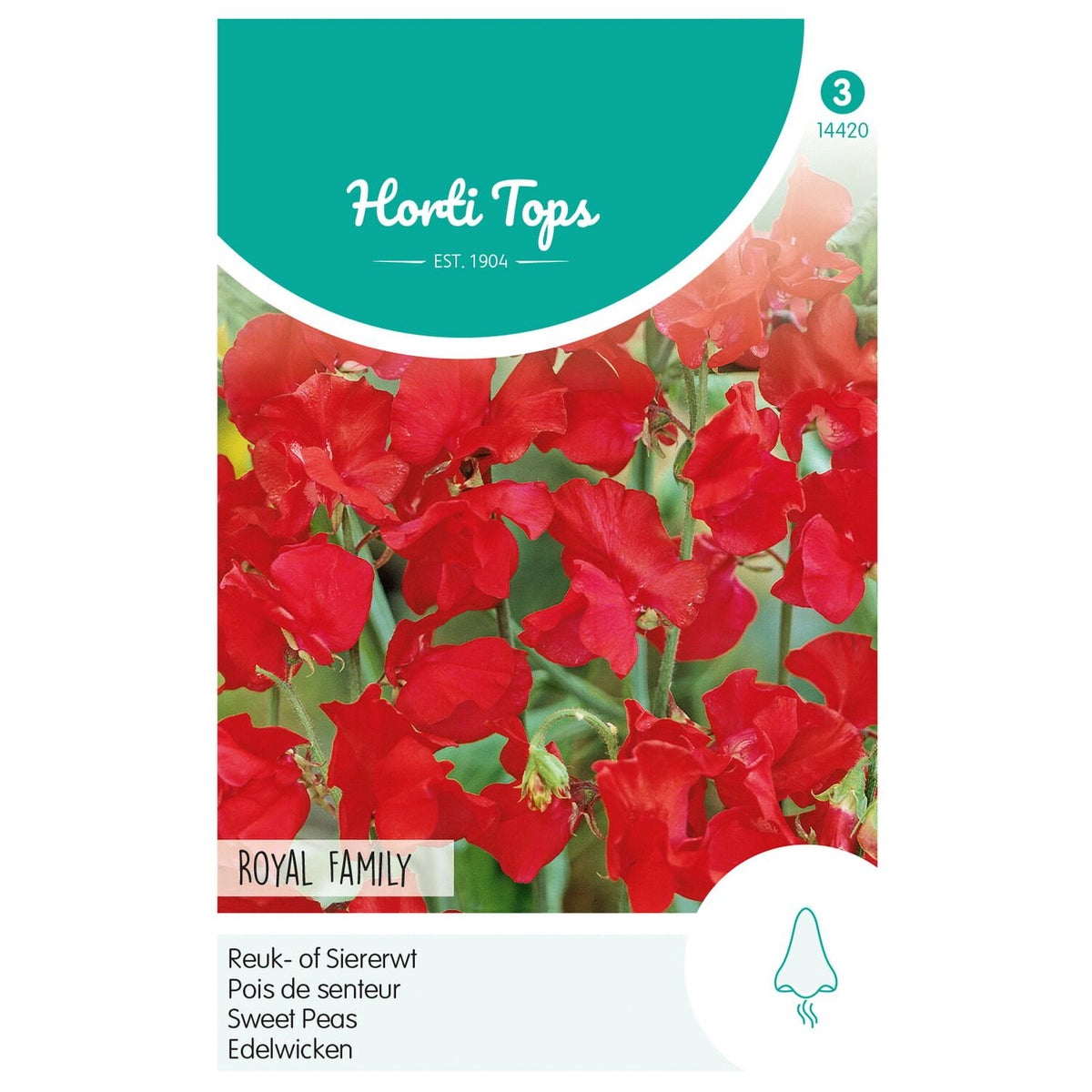 Lathyrus Royal Family rood (Siererwt) zaad Lathyrus Royal Family rood (Siererwt) zaad