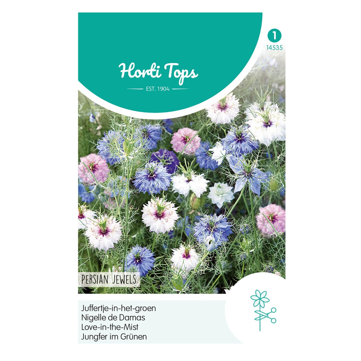 Juffertje-in-het-groen Persian Jewels mix Juffertje-in-het-groen Persian Jewels mix