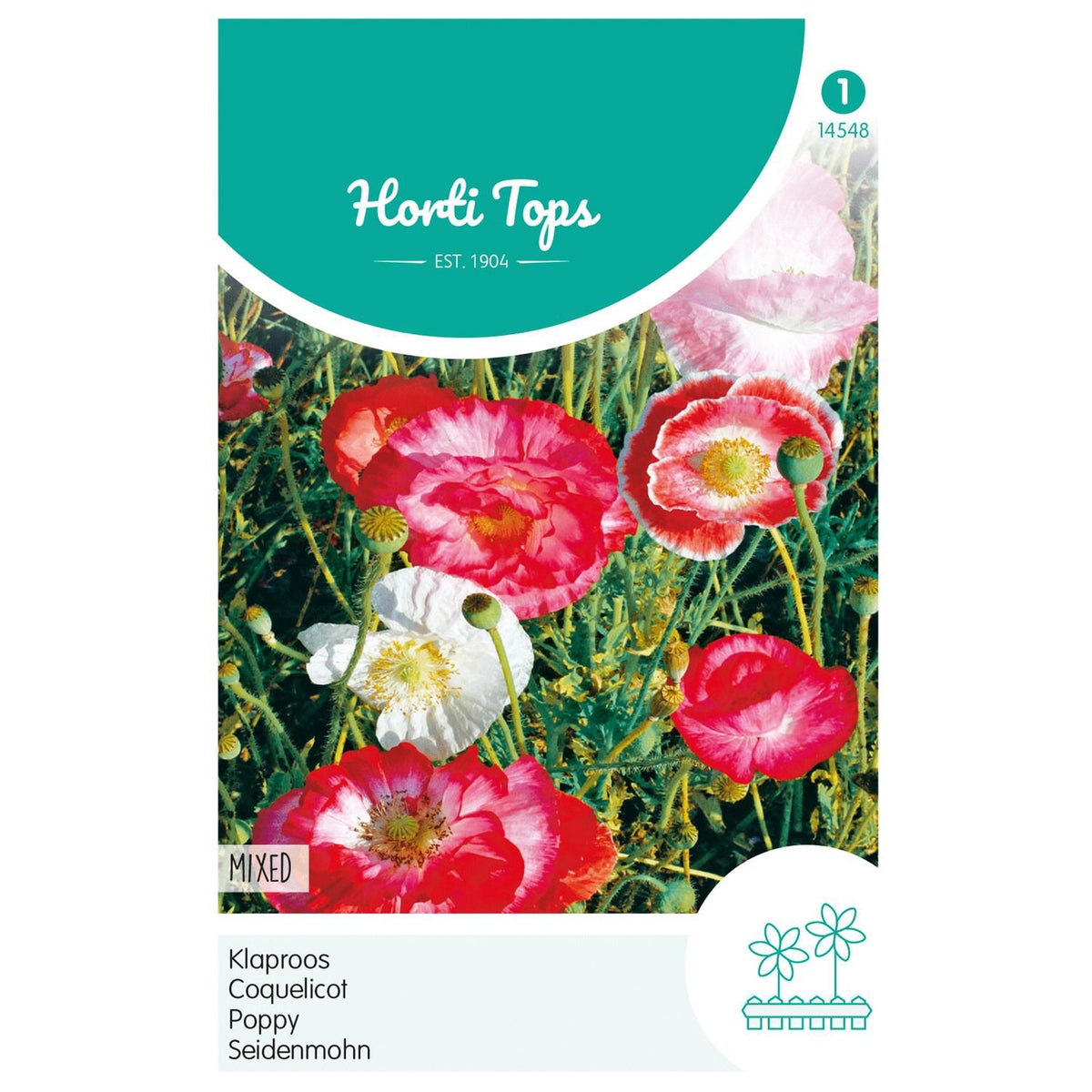 Klaproos mix Klaproos mix