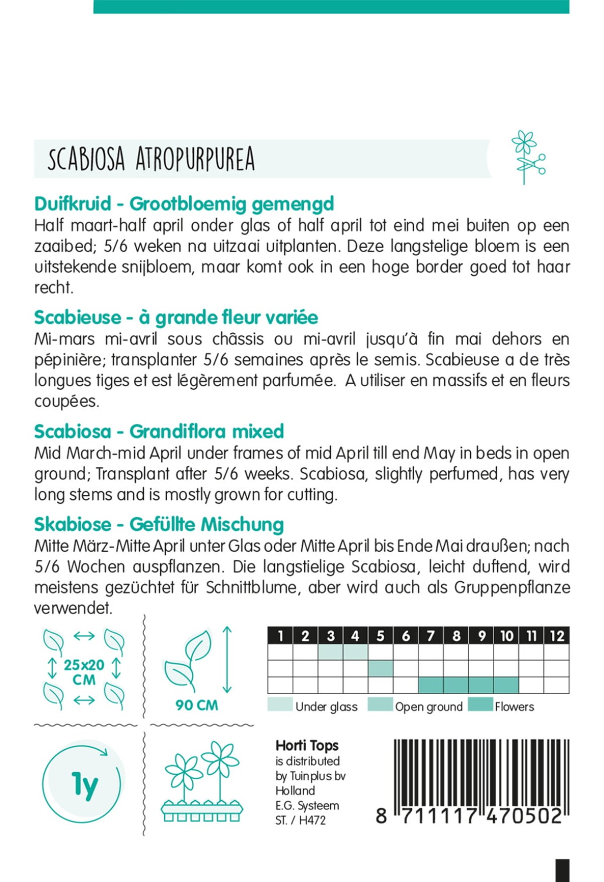 Duifkruid mix Duifkruid mix