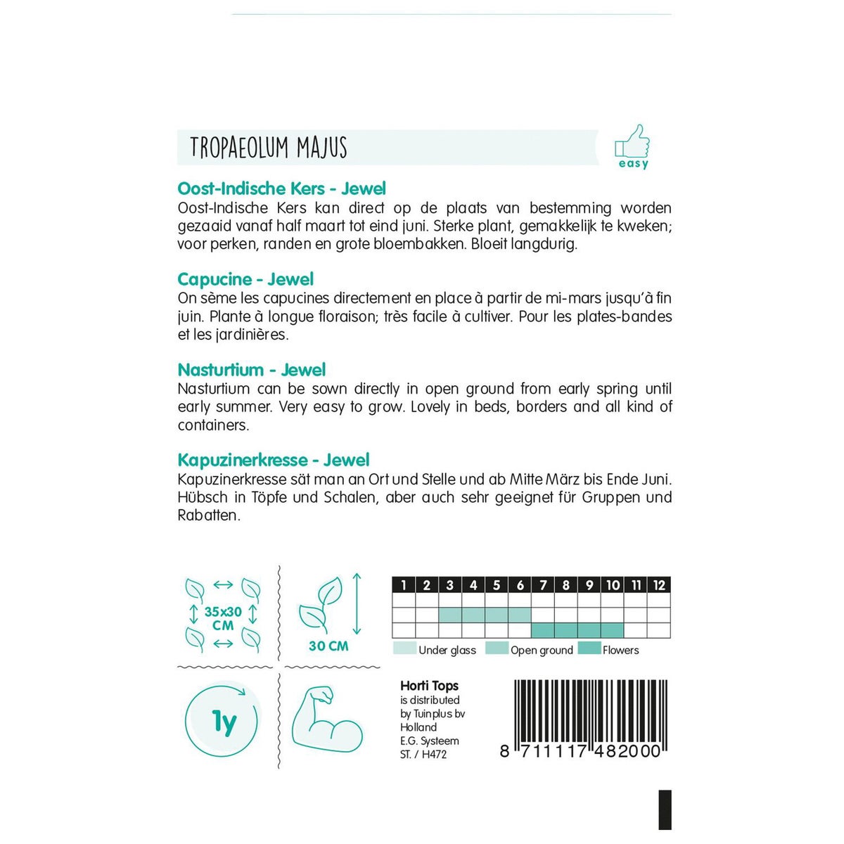 Oost-Indische Kers Jewel Oost-Indische Kers Jewel