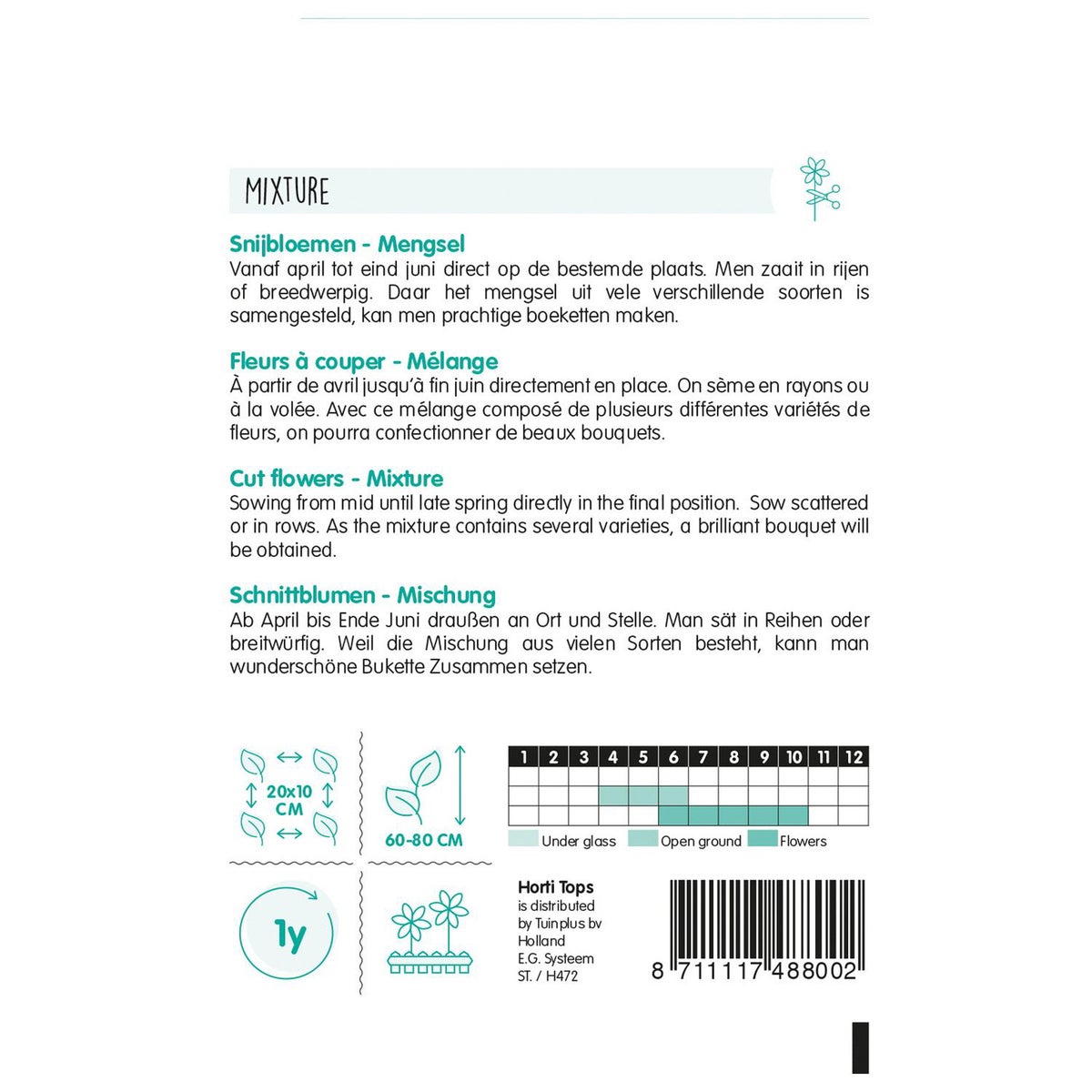 Snijbloemenmengsel Snijbloemenmengsel