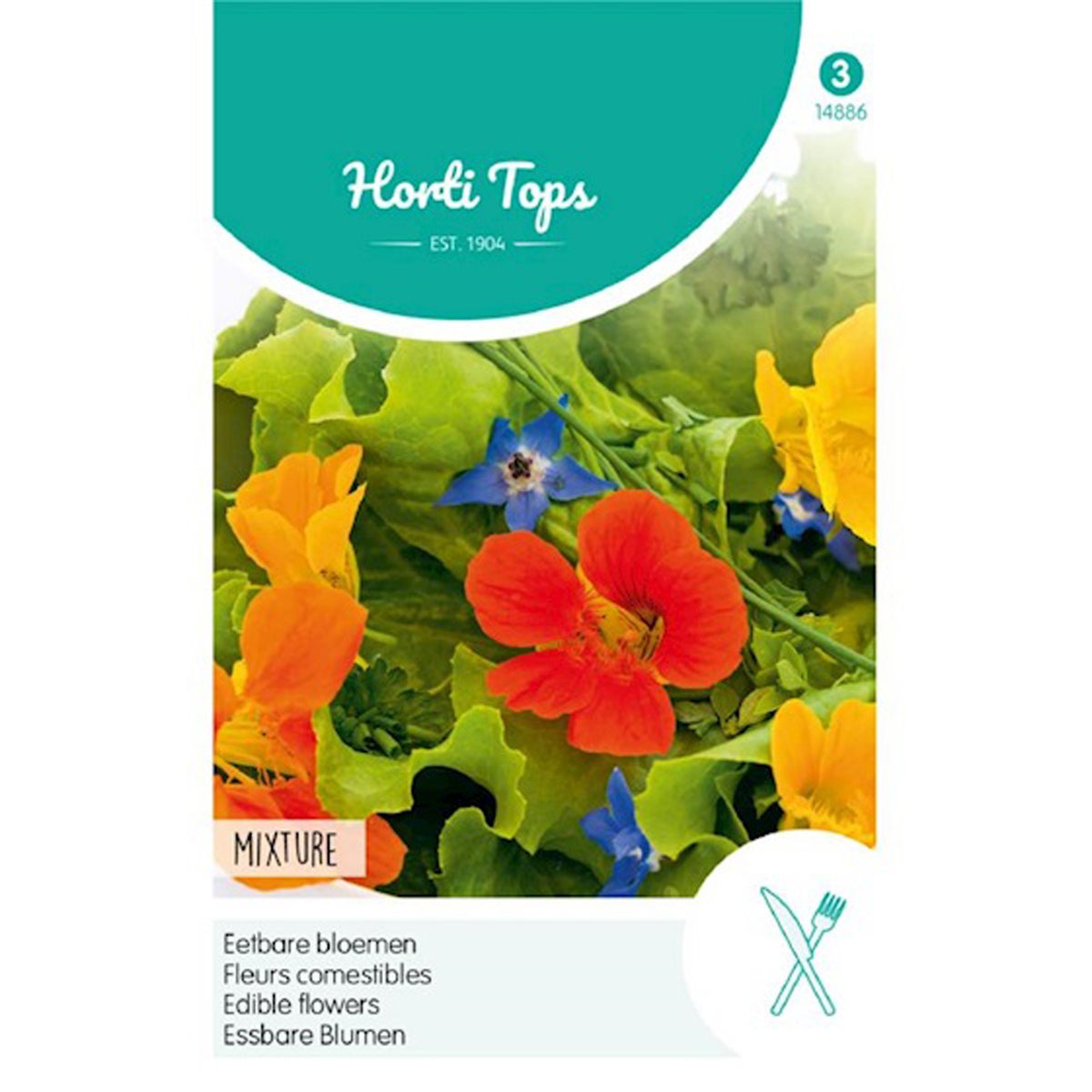 Eetbare bloemen mix Eetbare bloemen mix