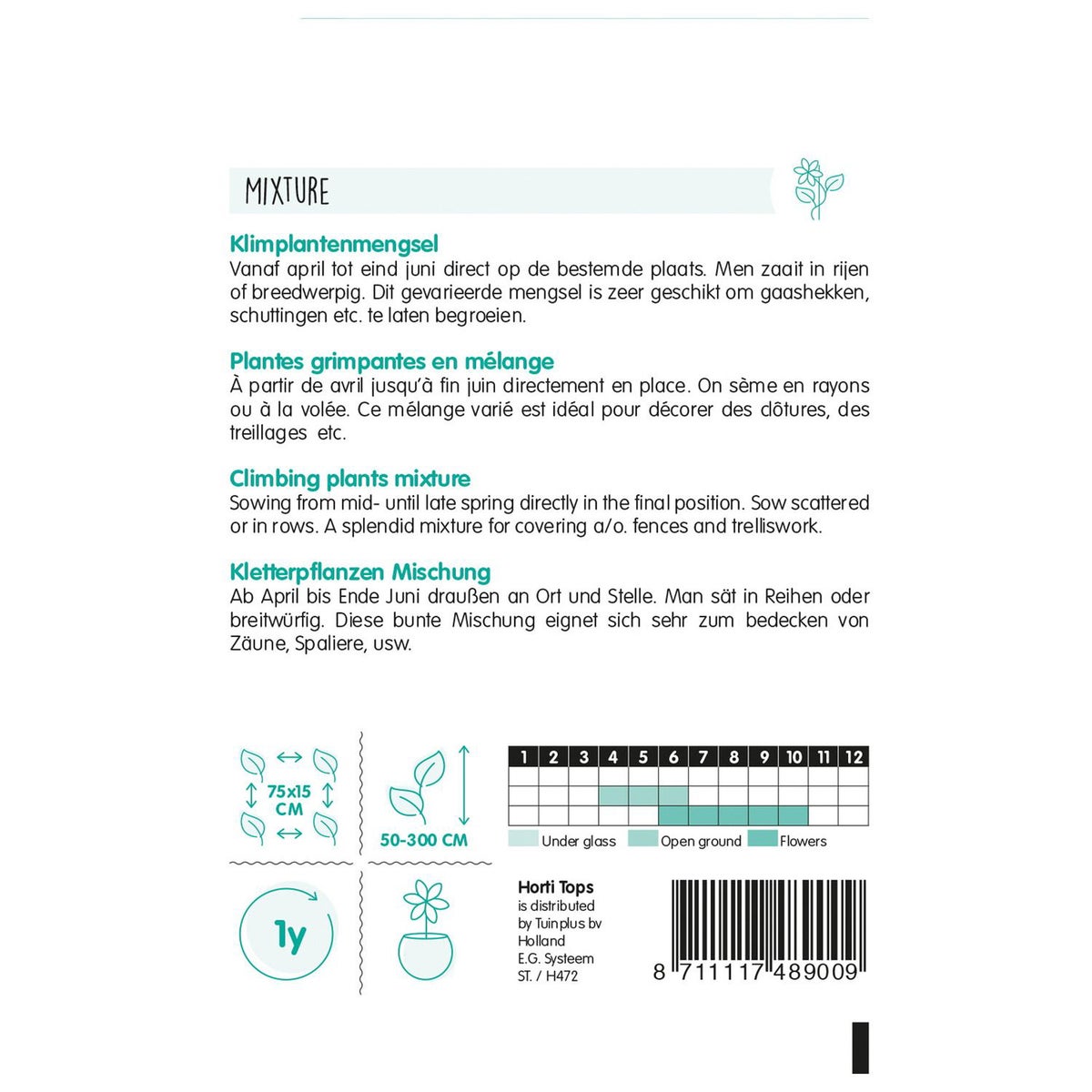 Klimplantenmengsel Klimplantenmengsel