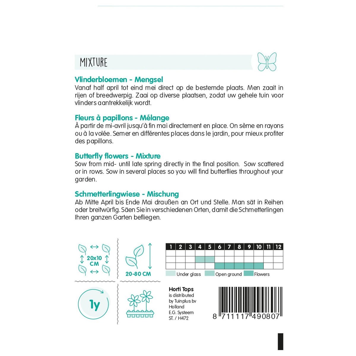 Vlinderbloemenmengsel Vlinderbloemenmengsel
