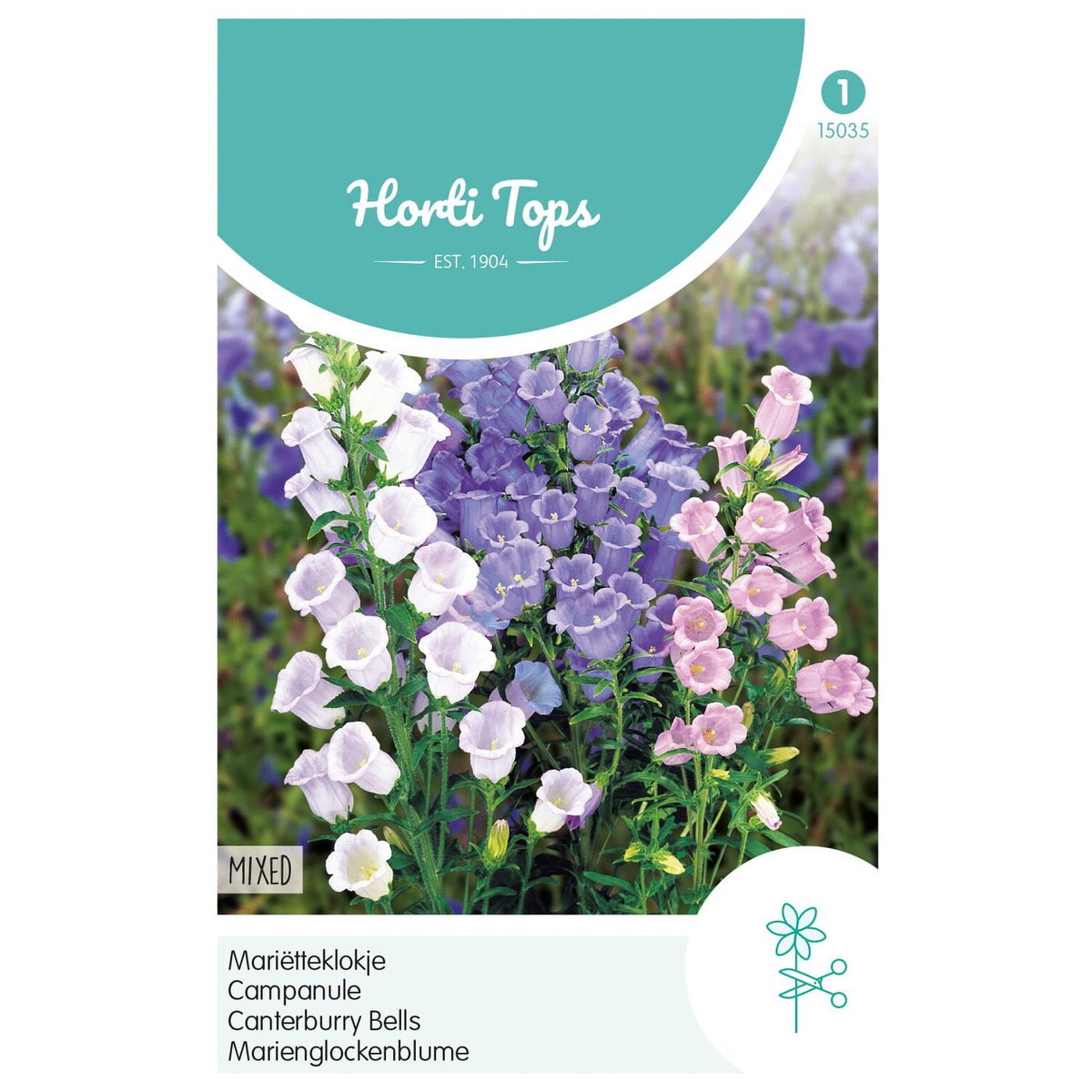Mariëtteklokje enkelbloemig mix Mariëtteklokje enkelbloemig mix