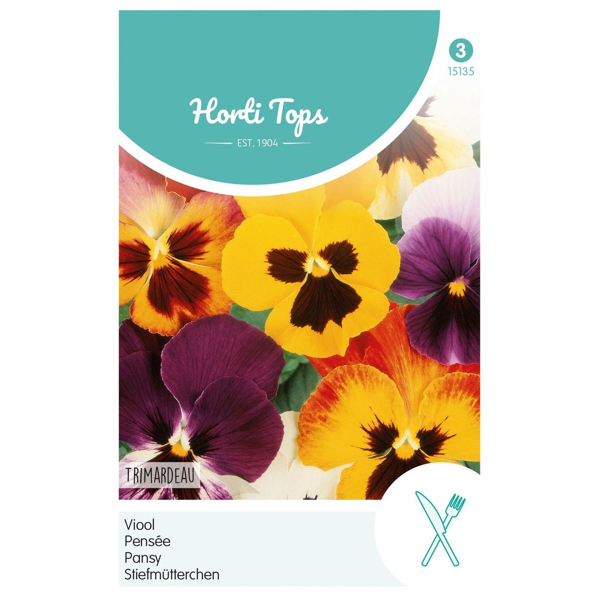 Viooltjes Trimardeau mix Viooltjes Trimardeau mix