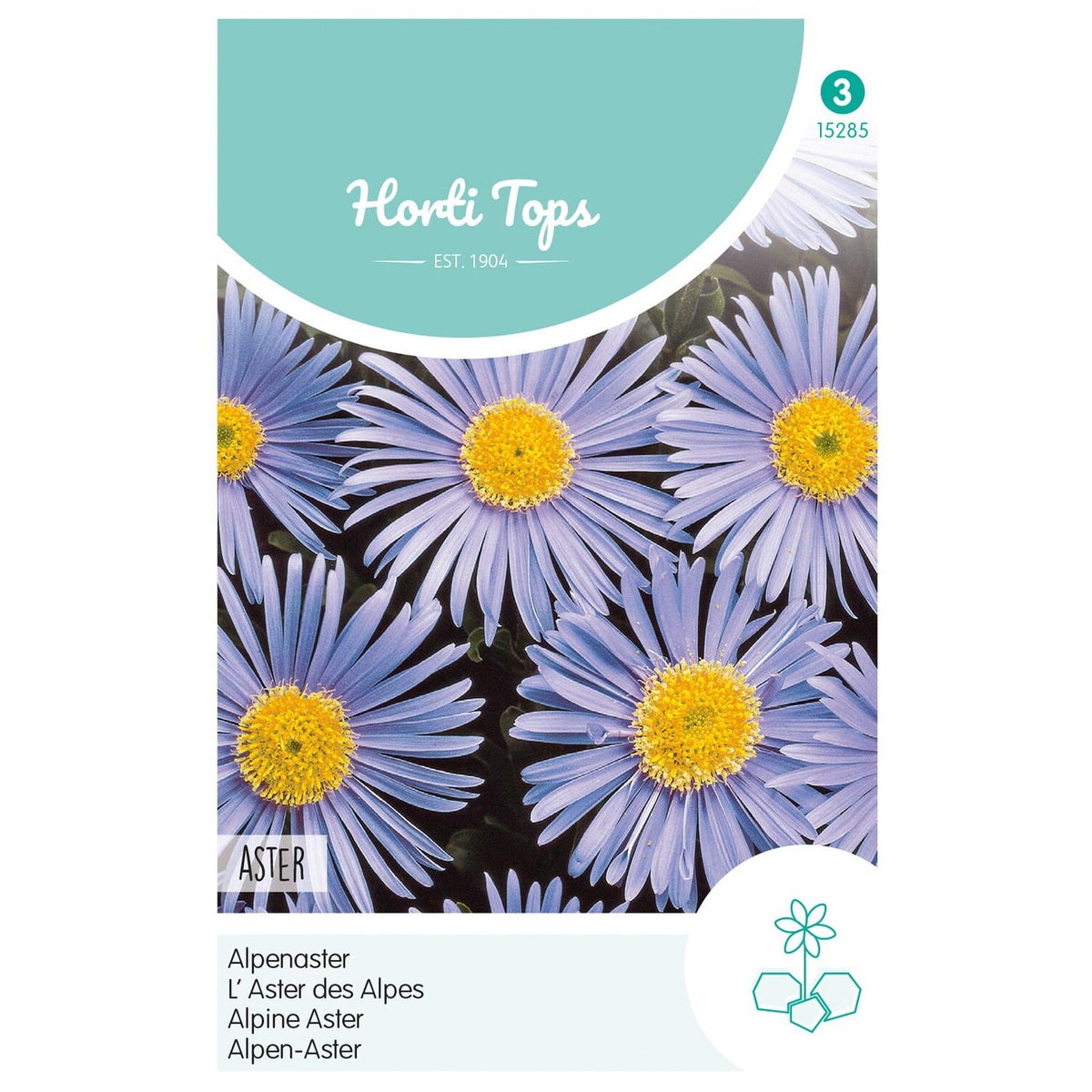 Alpenaster lichtblauw Alpenaster lichtblauw