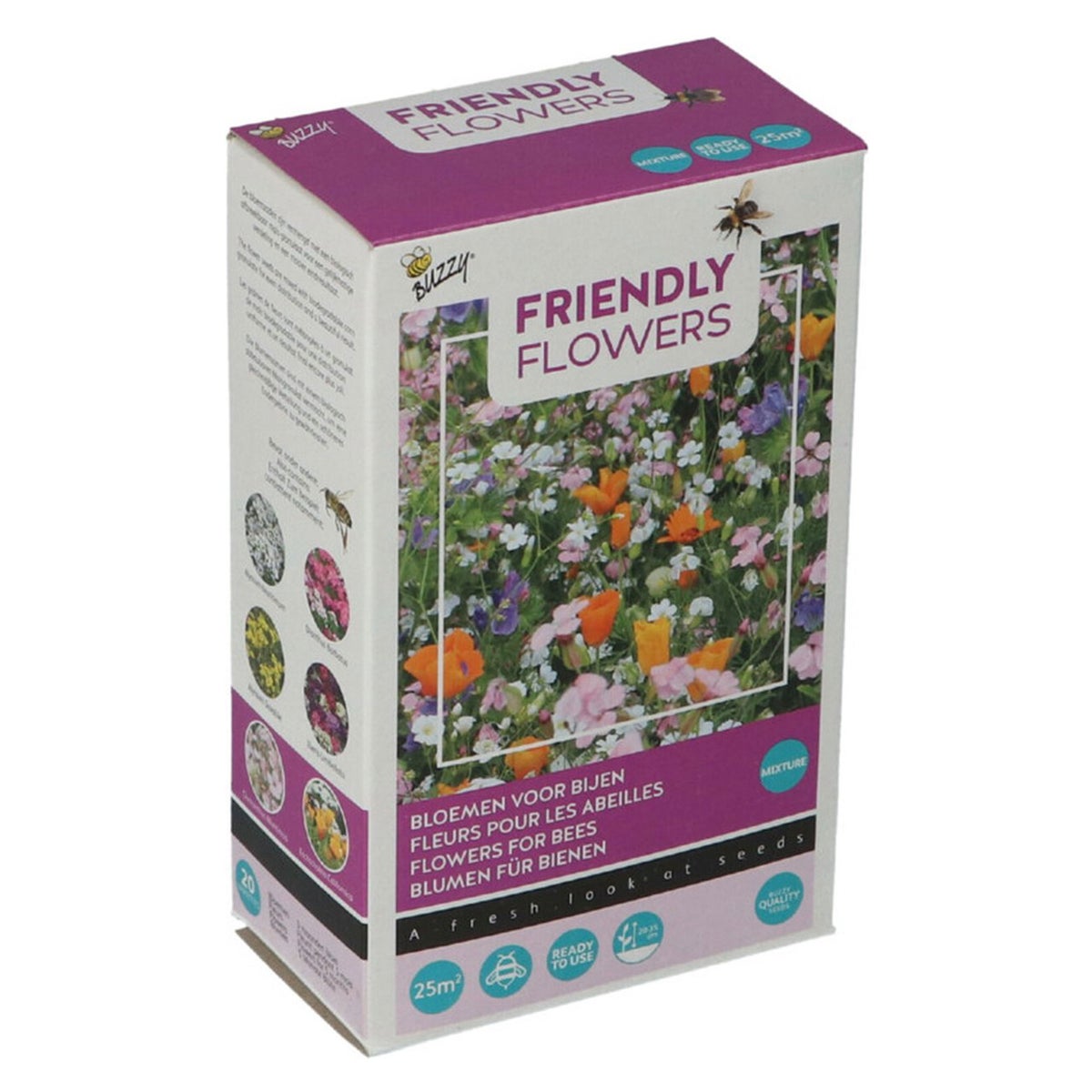 Strooidoosje Friendly Flowers Bijen Buzzy Strooidoosje Friendly Flowers Bijen Buzzy