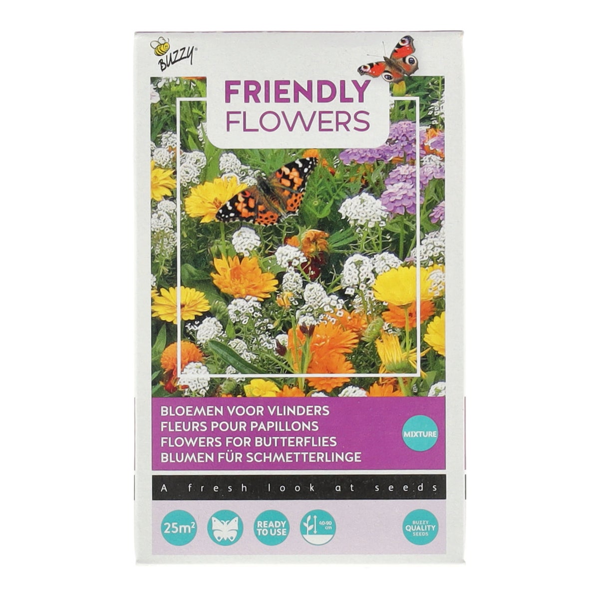 Strooidoosje Friendly Flowers vlinders Buzzy Strooidoosje Friendly Flowers vlinders Buzzy