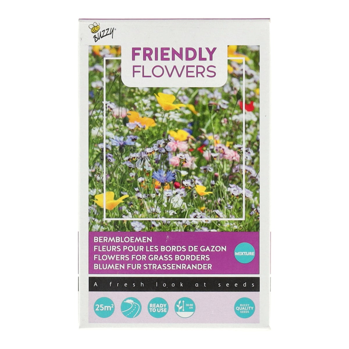Strooidoosje Friendly Flowers bermmengsel Buzzy Strooidoosje Friendly Flowers bermmengsel Buzzy