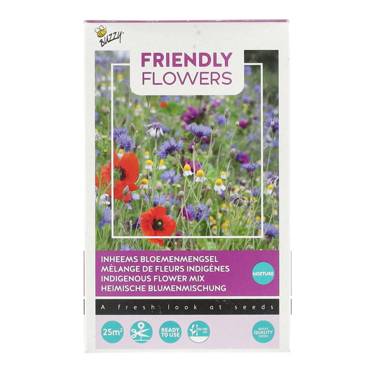 Strooidoosje Friendly Flowers inheems Buzzy Strooidoosje Friendly Flowers inheems Buzzy