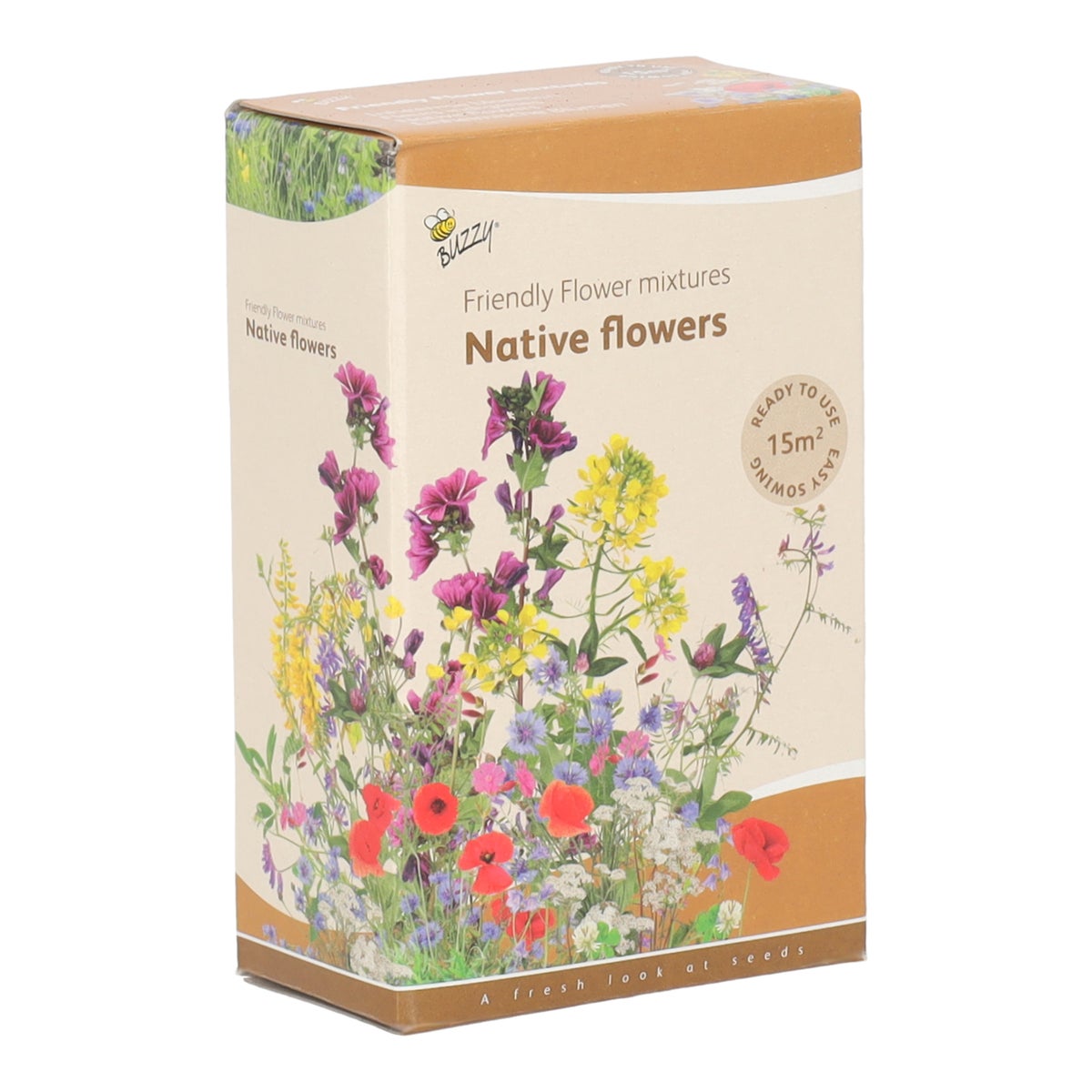 Buzzy Friendly Flowers inheems 15 m2 Buzzy Friendly Flowers inheems 15 m2