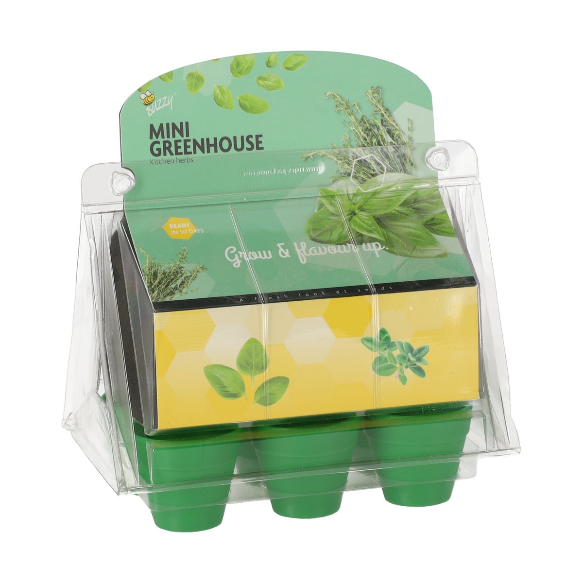 Mini Greenhouse kitchen herbs 8 Buzzy Mini Greenhouse kitchen herbs 8 Buzzy