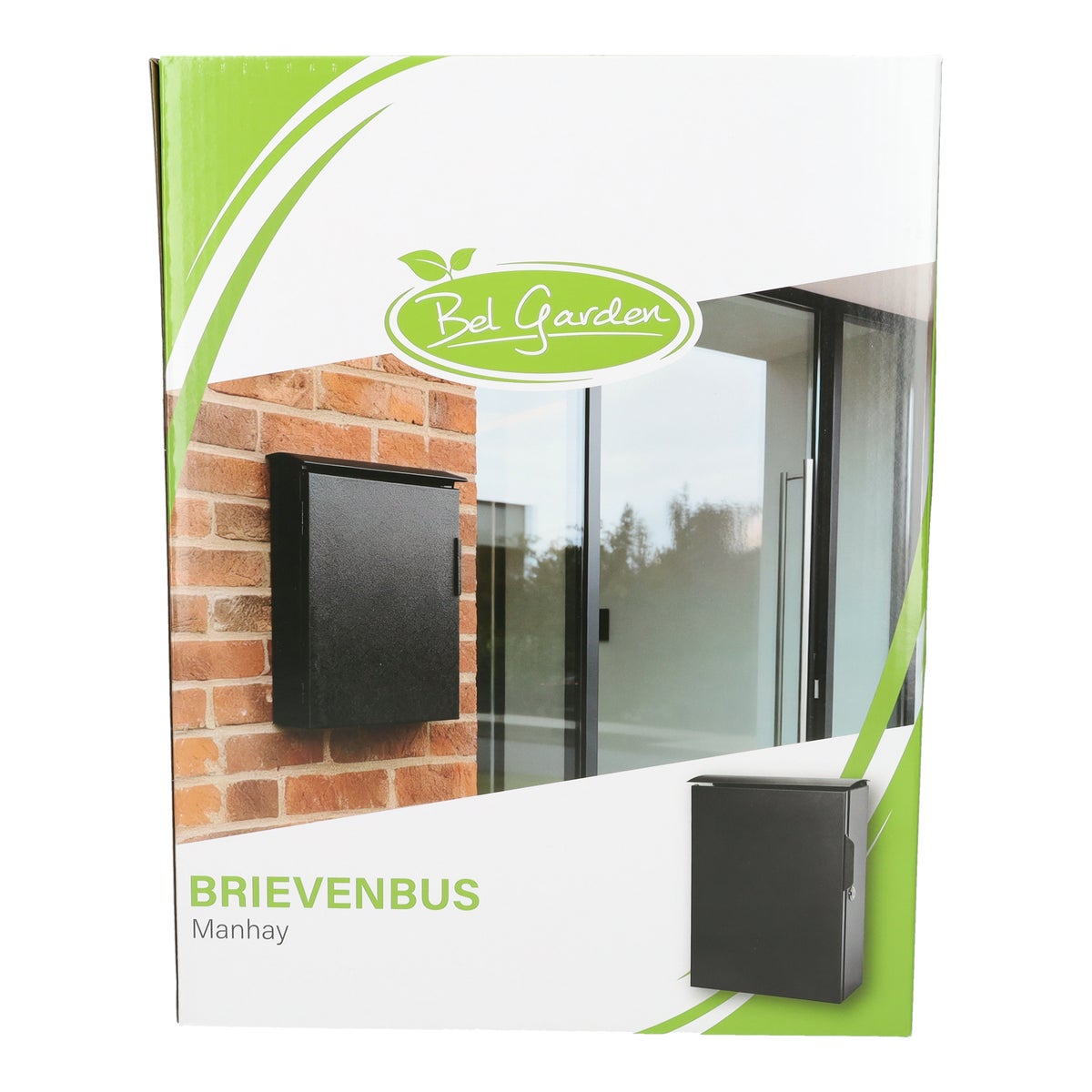 Brievenbus Manhay zwart Brievenbus Manhay zwart