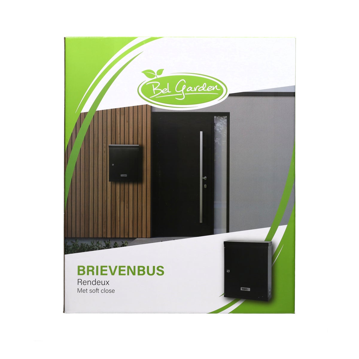 Brievenbus Rendeux zwart Brievenbus Rendeux zwart