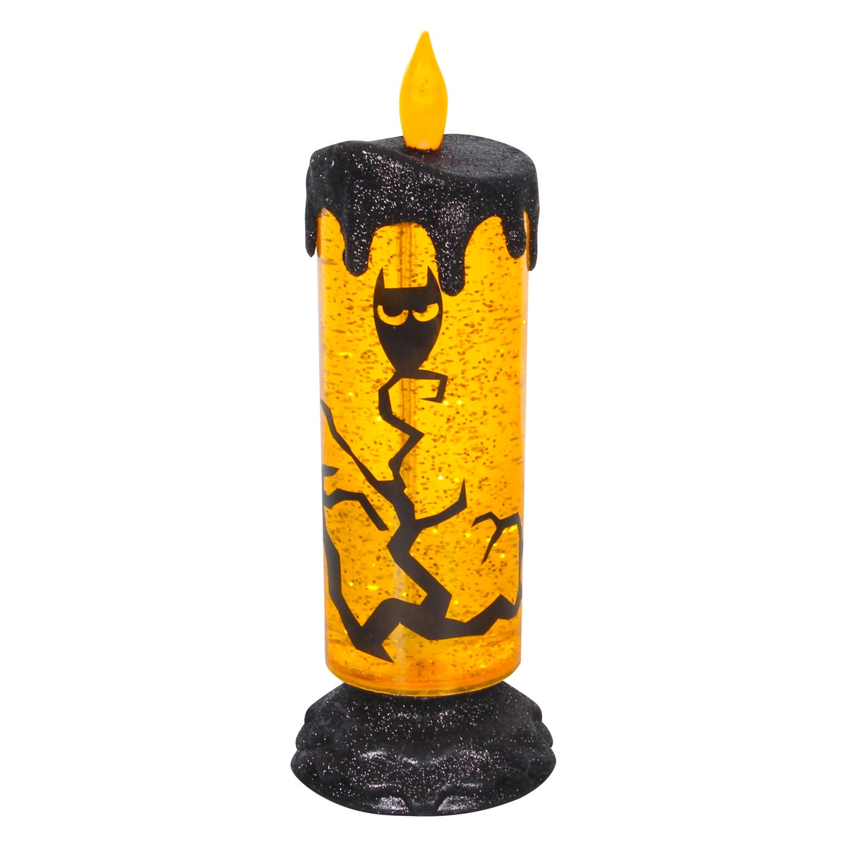 Kaars Halloween glit LED-multi 24 cm Kaars Halloween glit LED-multi 24 cm