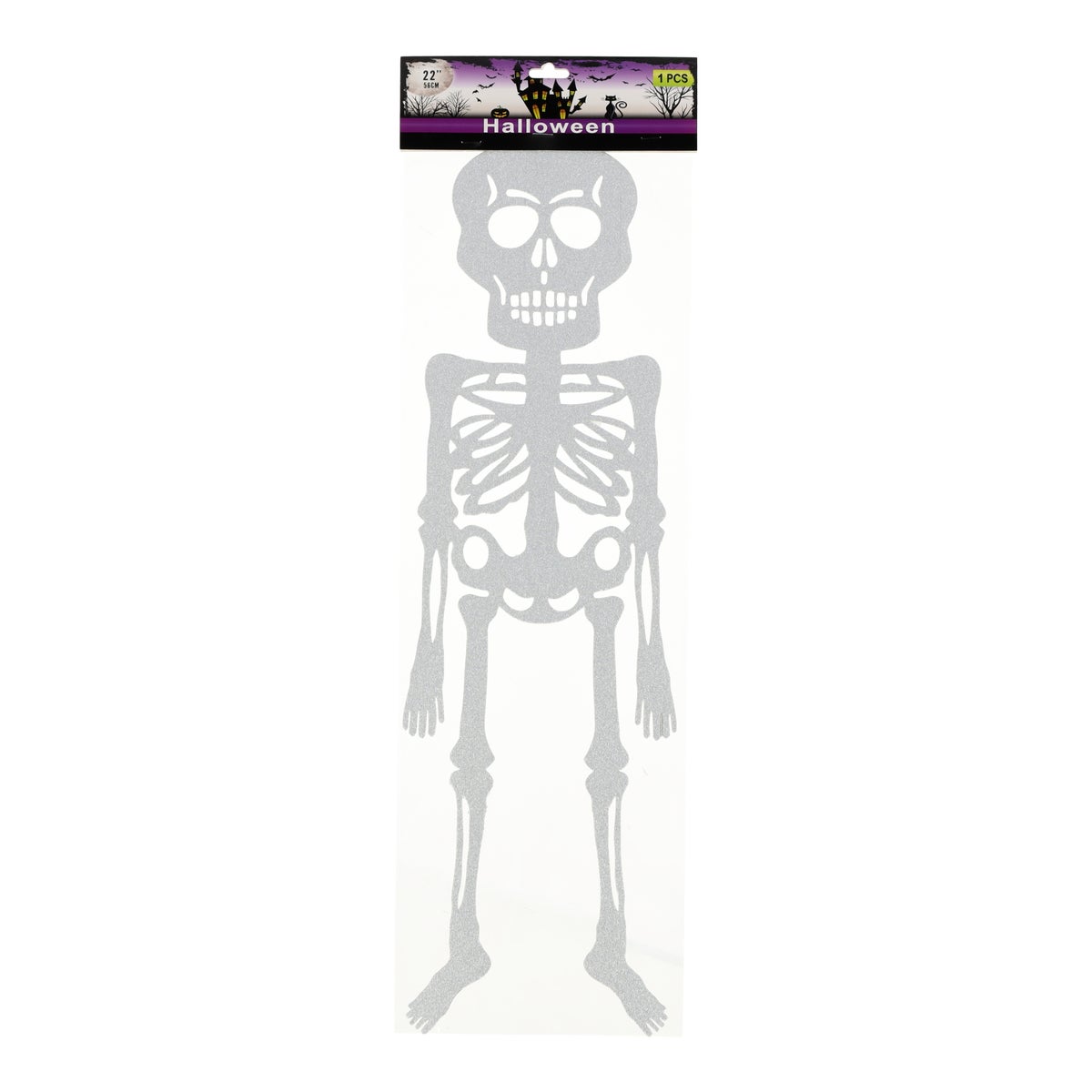 Skelet glitter 56 cm Skelet glitter 56 cm